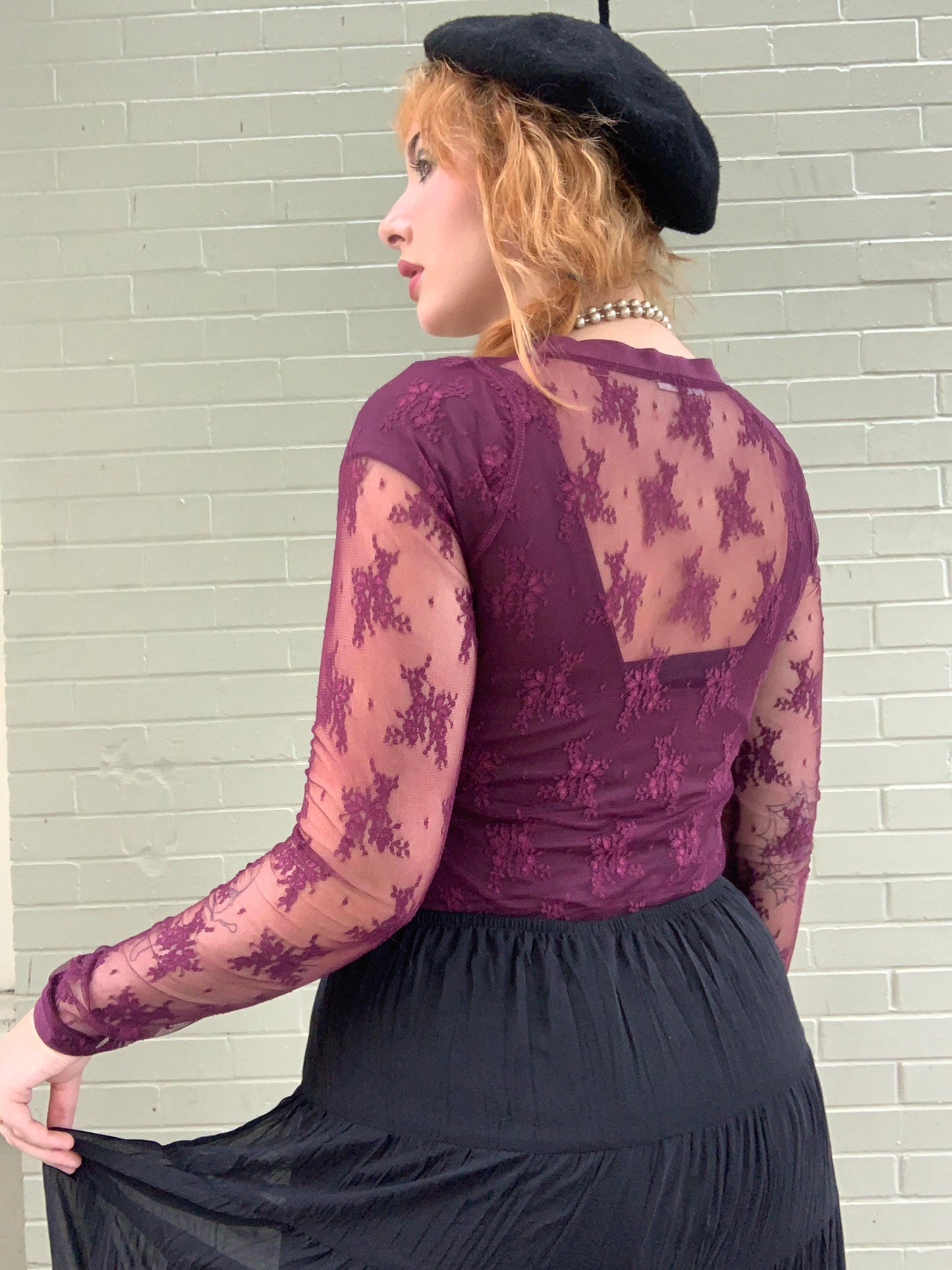Precious Wine Lady Lux Bodysuit - La De Da