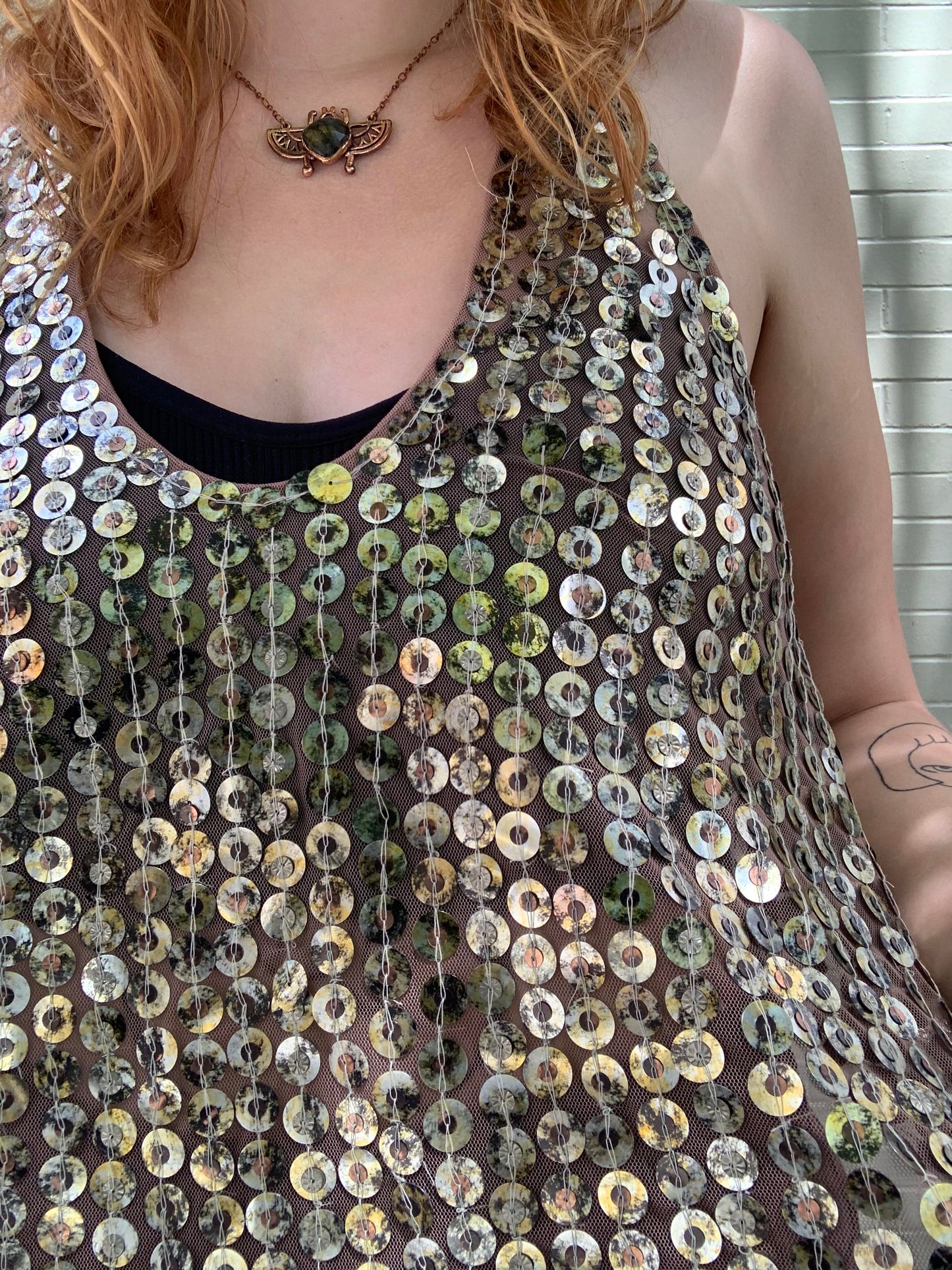 All That Glitters Gold Tank - La De Da
