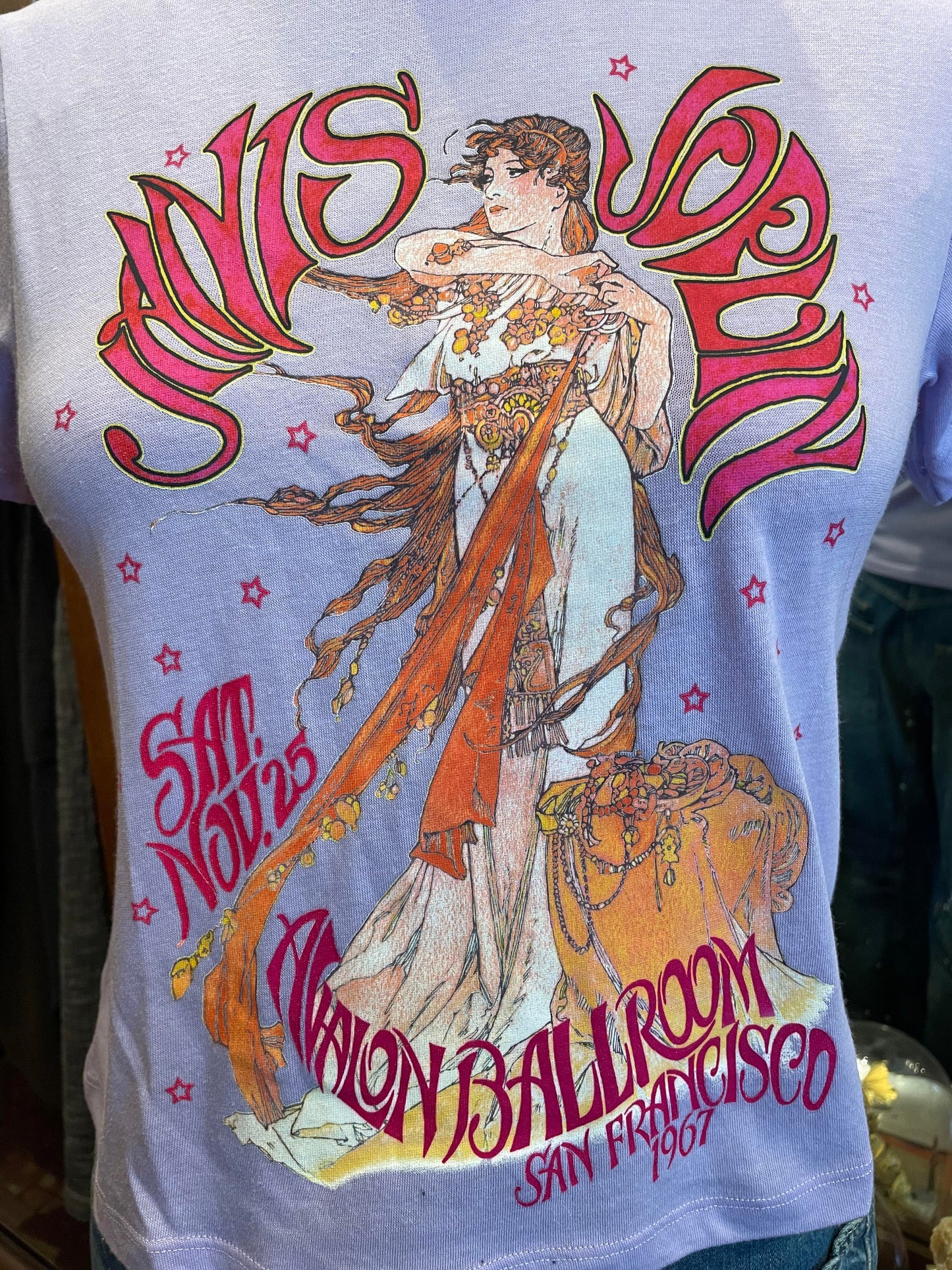 Janis Joplin Avalon Ballroom Tee - La De Da