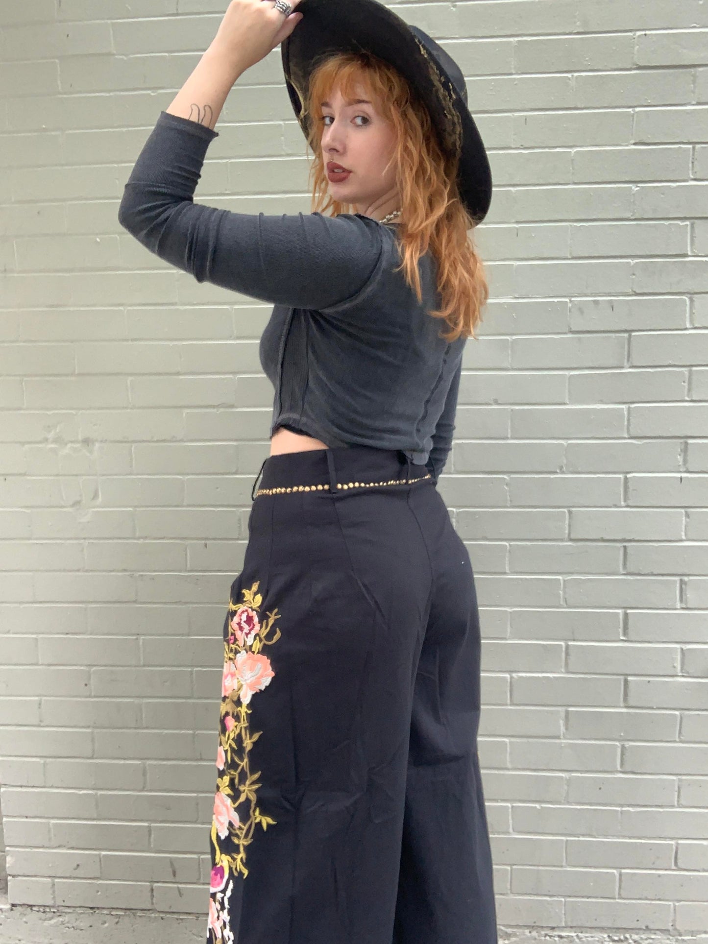 Floral Something Magical Pants - La De Da