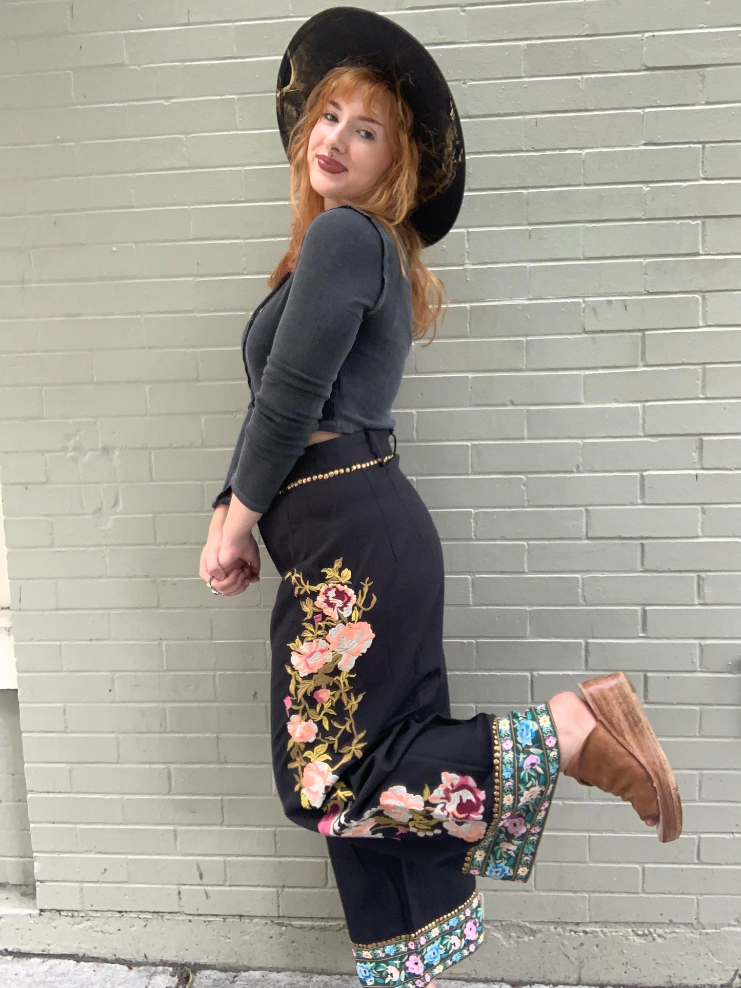 Floral Something Magical Pants - La De Da