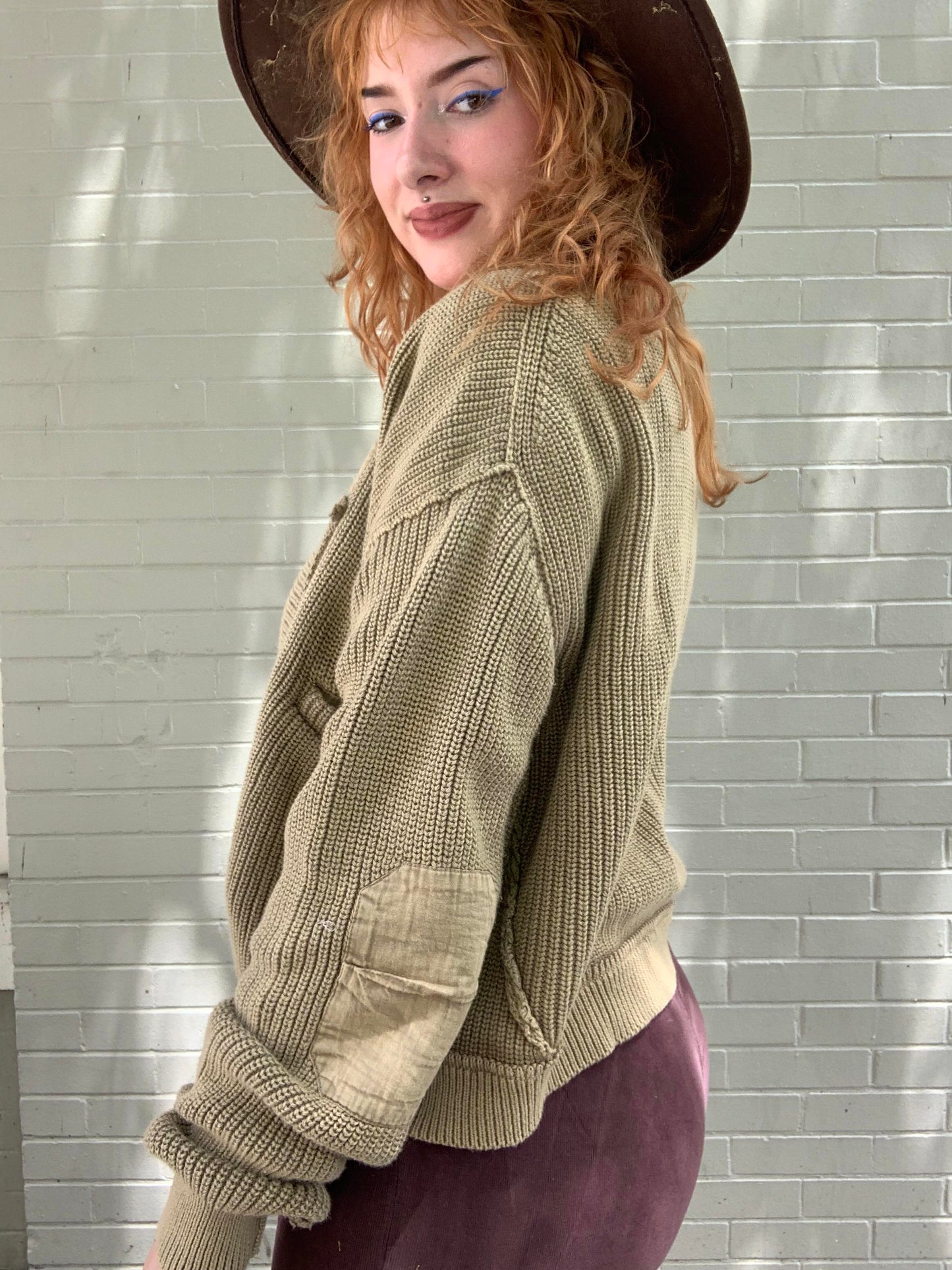 Worn Thru Surplus Cardi - La De Da