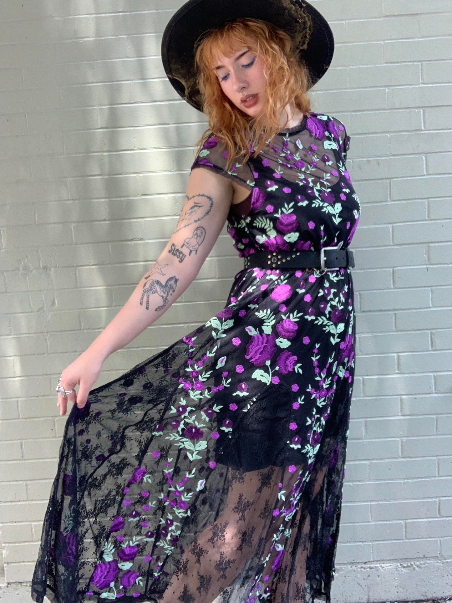 Sky Bright Midi Dress - La De Da