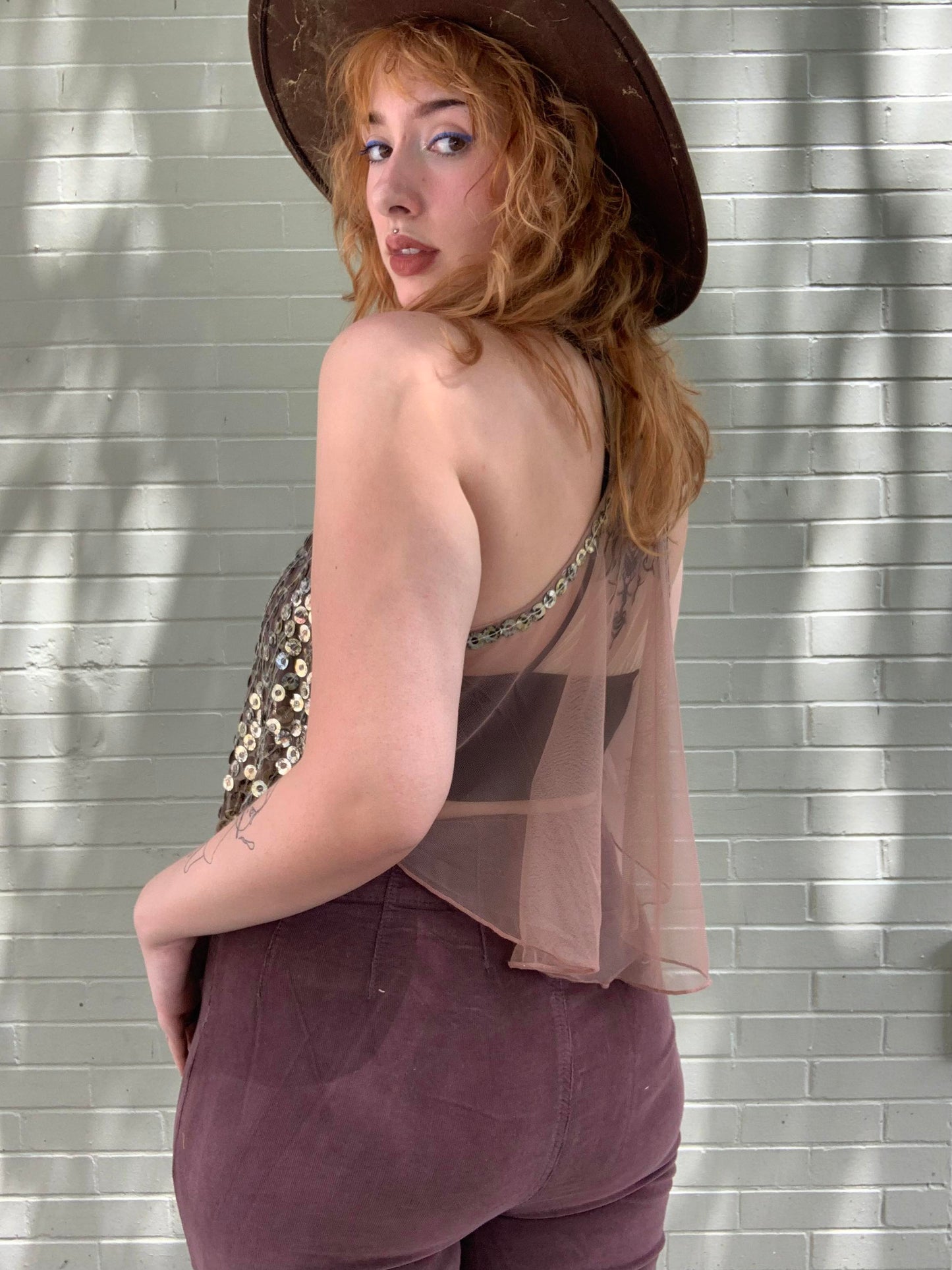 All That Glitters Gold Tank - La De Da