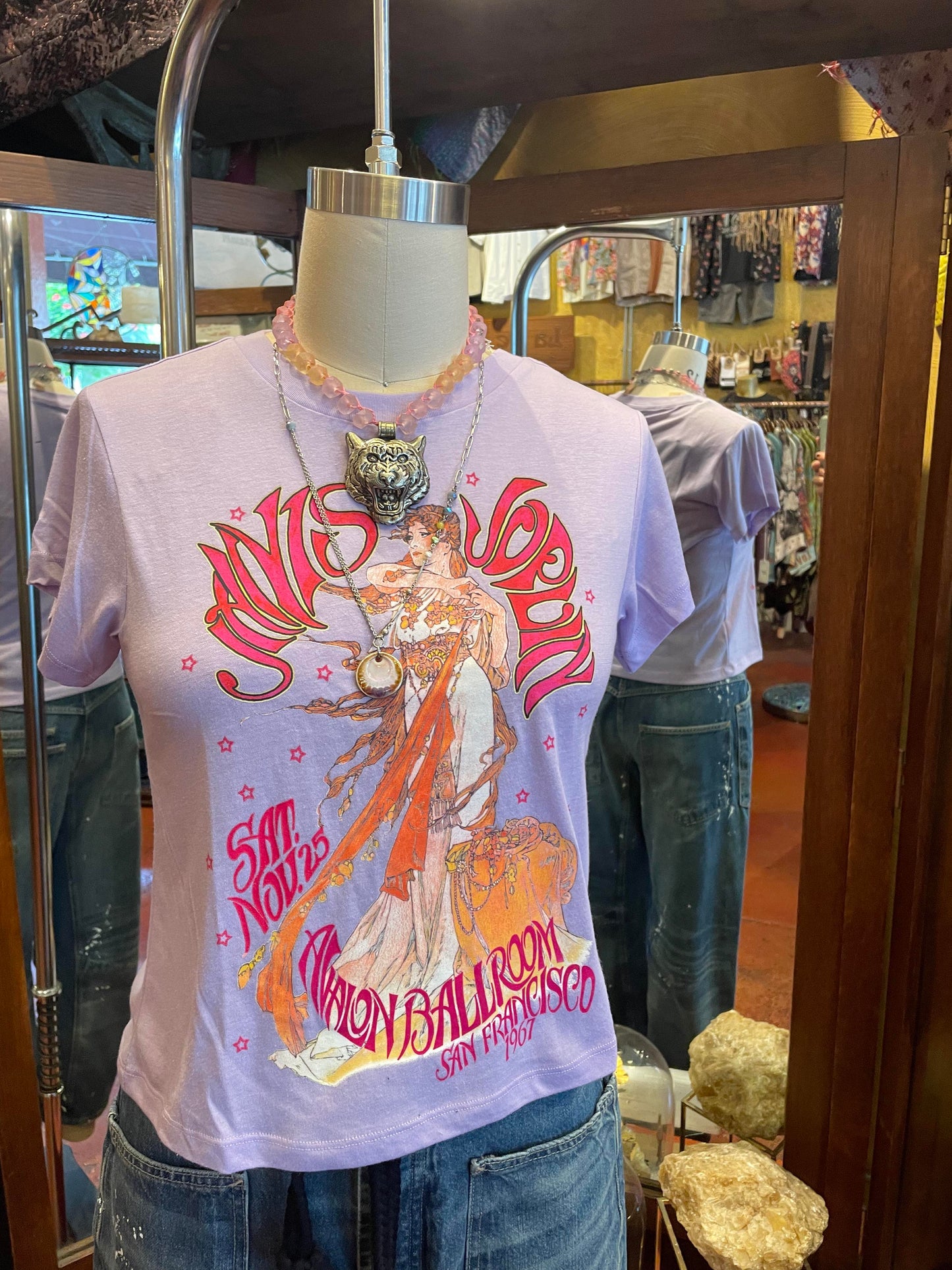 Janis Joplin Avalon Ballroom Tee - La De Da