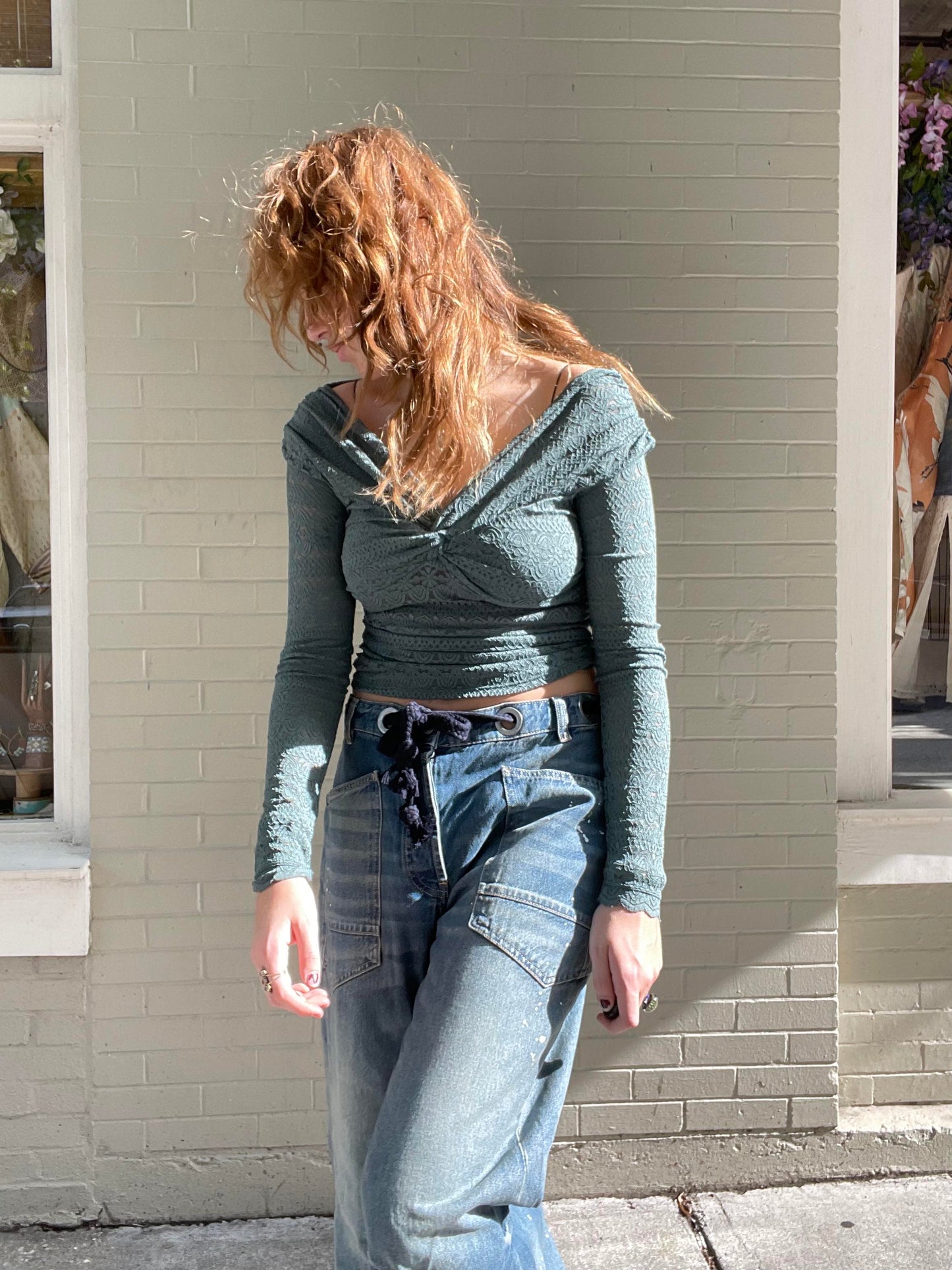We The Free Moxie Pull-On Barrel Jeans - La De Da