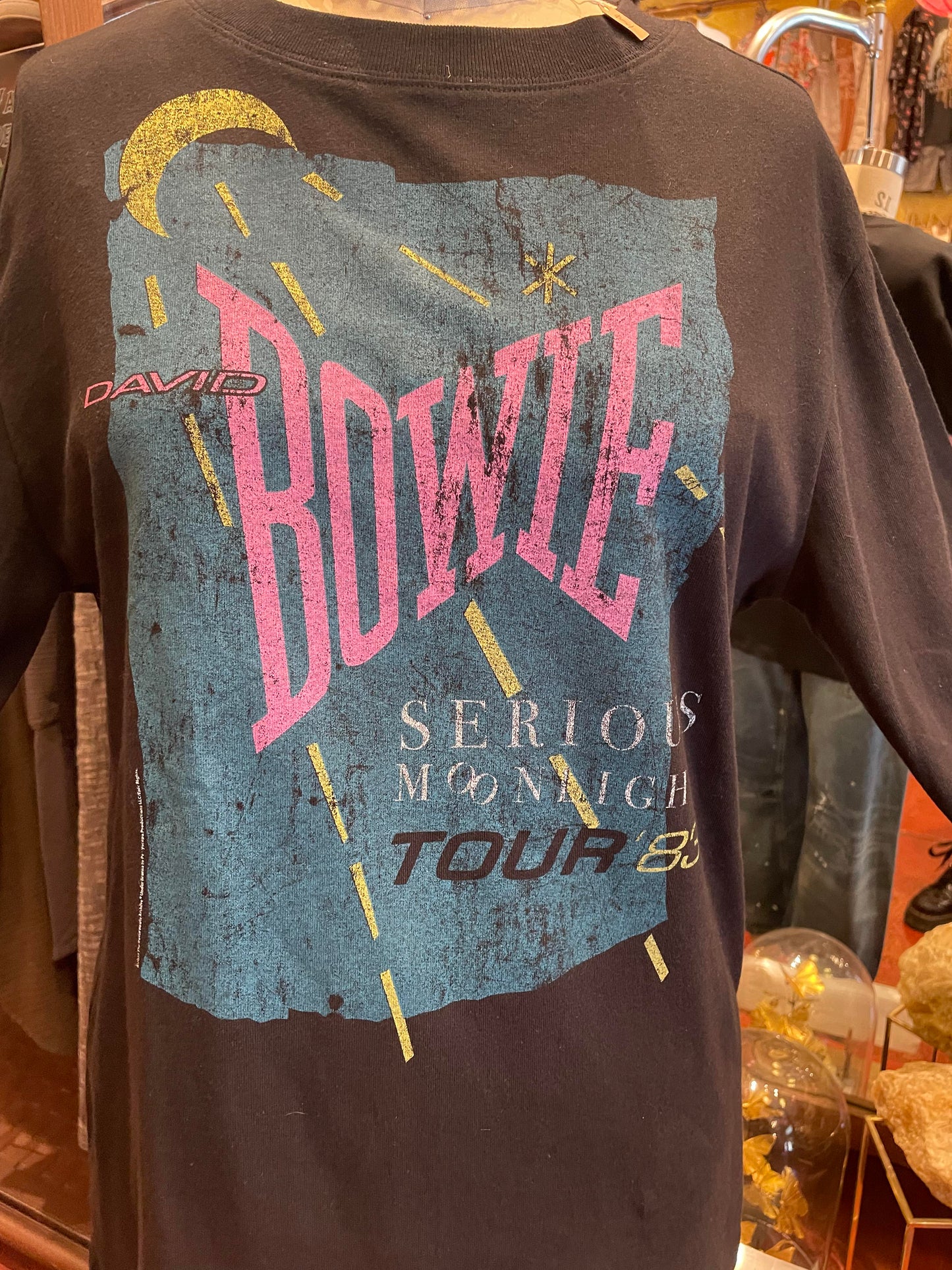 Serious Moonlight David Bowie Tee - La De Da