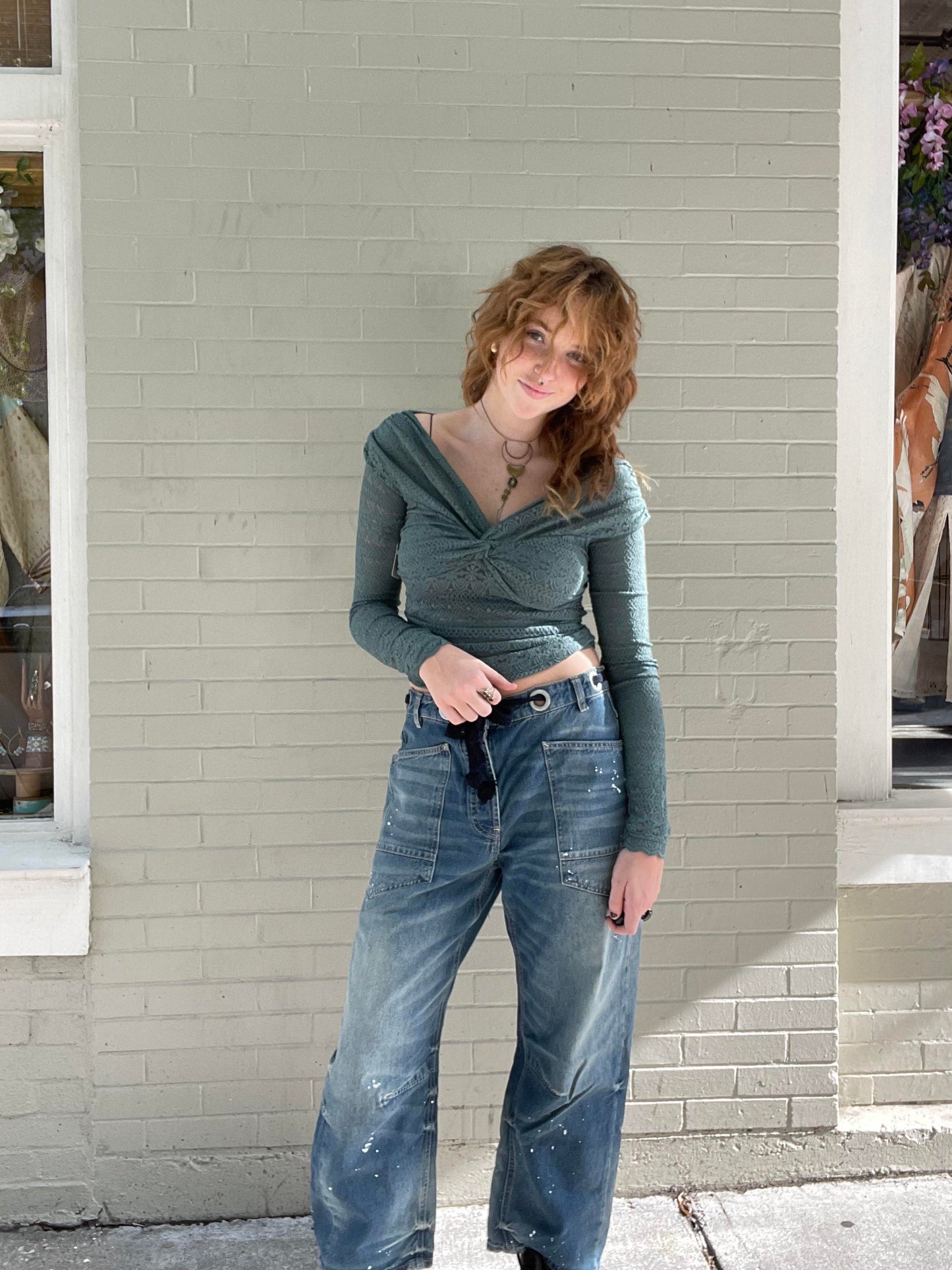 We The Free Moxie Pull-On Barrel Jeans - La De Da
