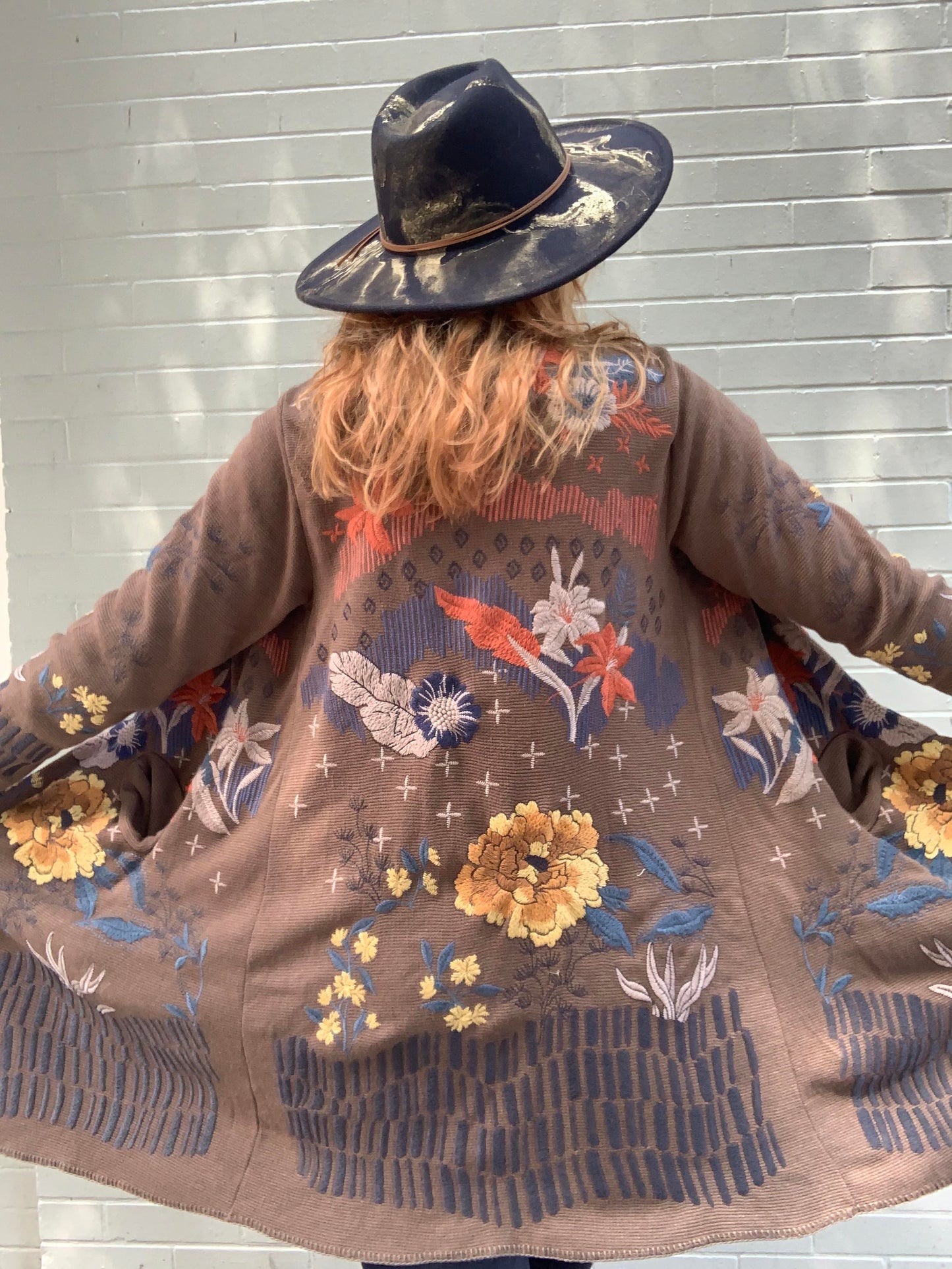 Sarina Wrap Sweater - Russet - La De Da