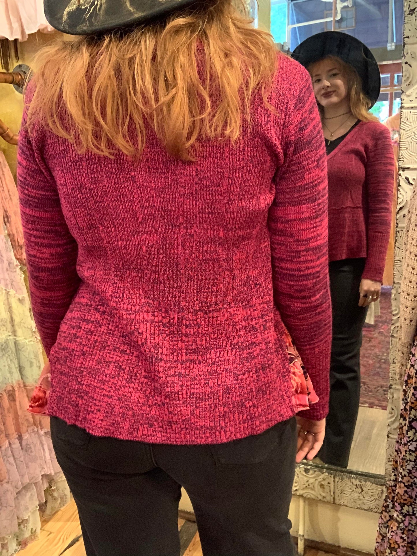Fushia Genisis Cardigan - La De Da