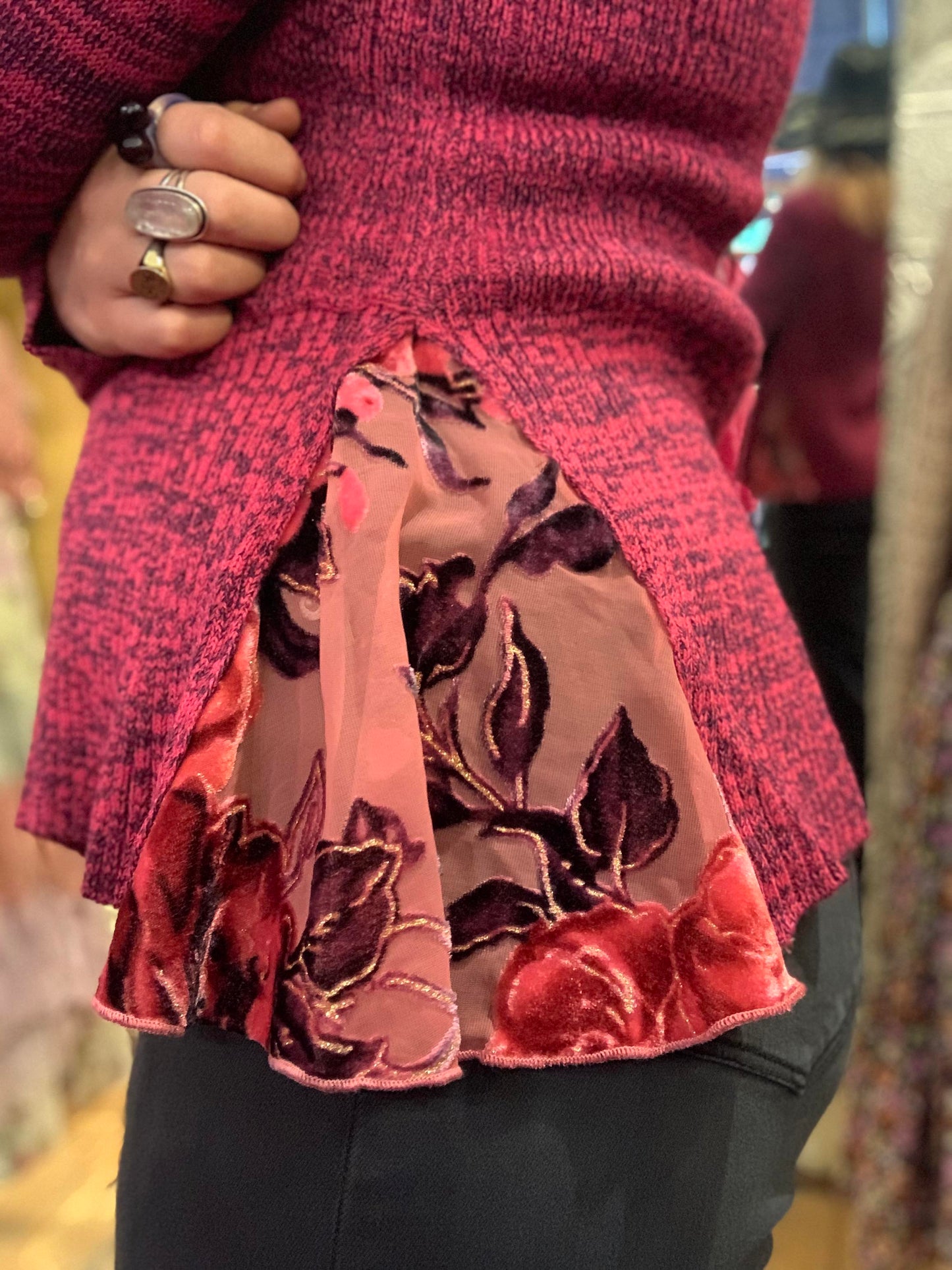 Fushia Genisis Cardigan - La De Da