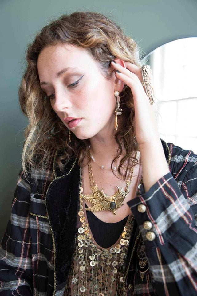 Forest Fern Regalia Necklace - La De Da