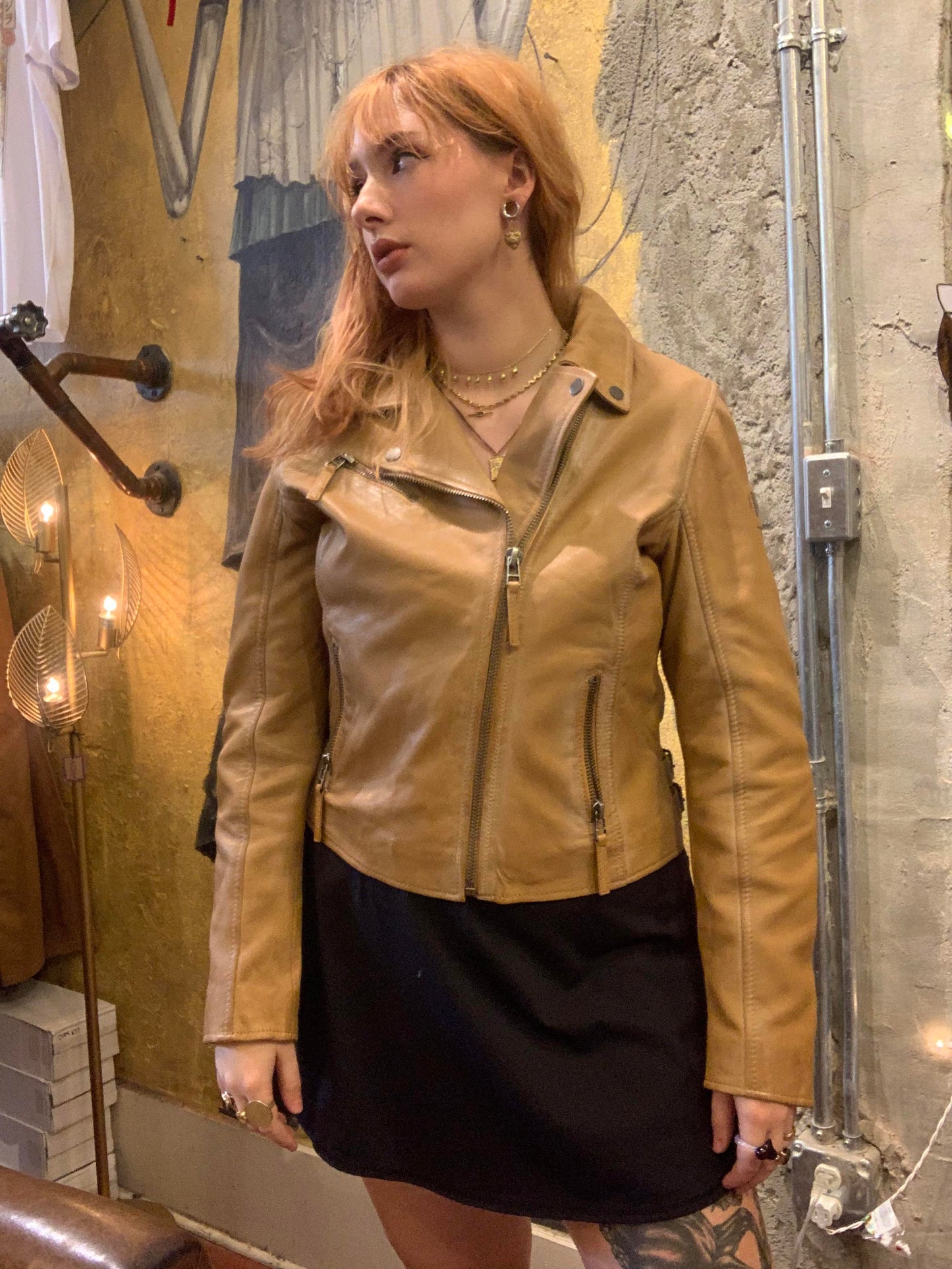 Ohh Honey Star Leather Jacket - La De Da