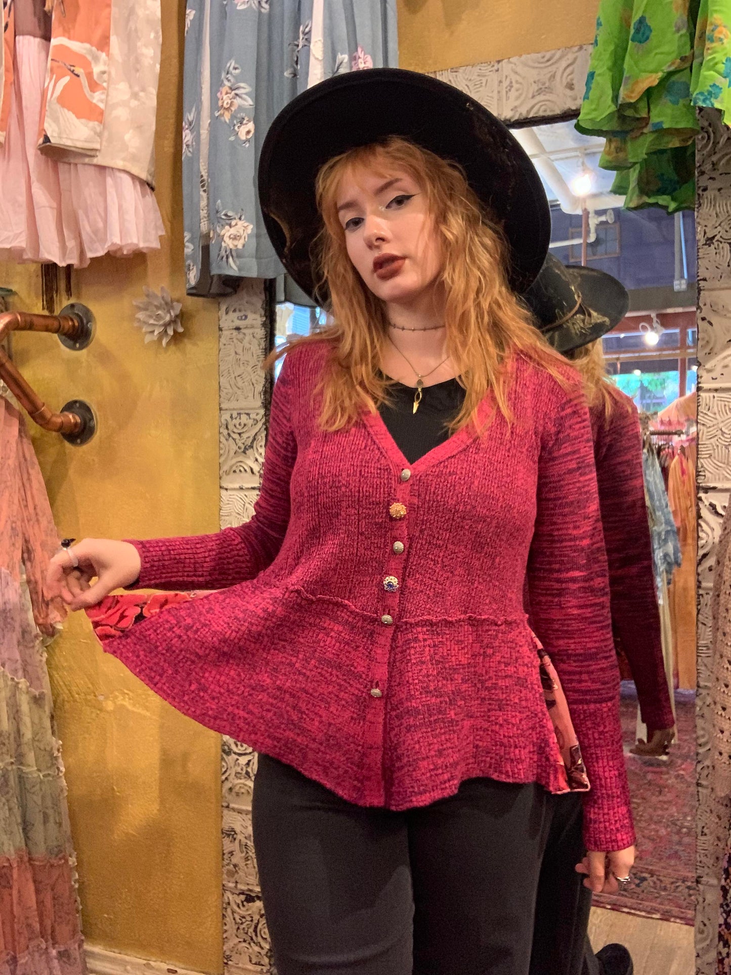Fushia Genisis Cardigan - La De Da