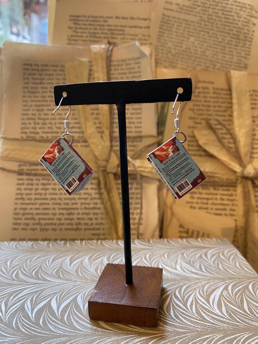 Goosebumps "Piano Lessons Can Be Murder" Earrings - Silver - La De Da