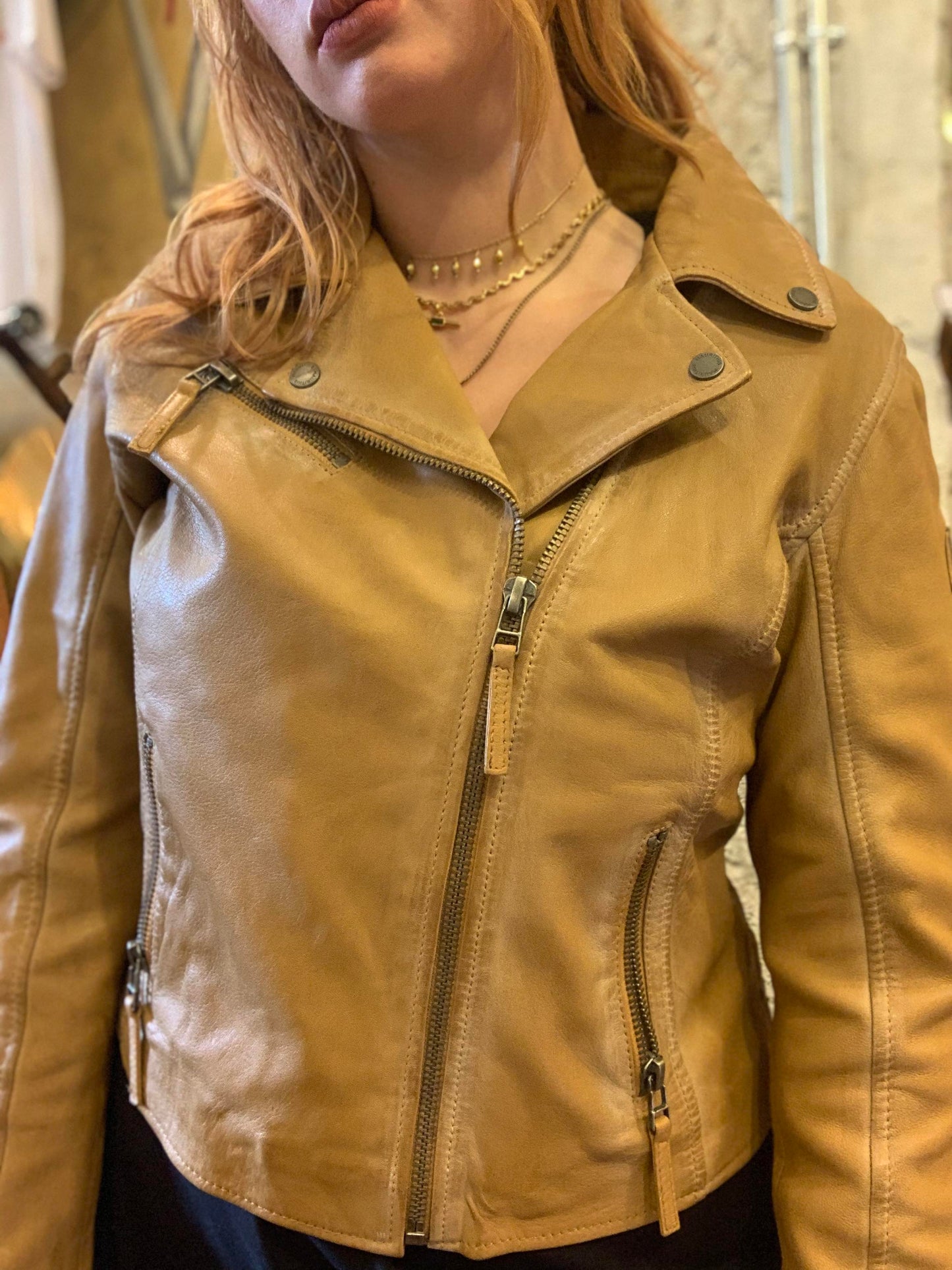 Ohh Honey Star Leather Jacket - La De Da