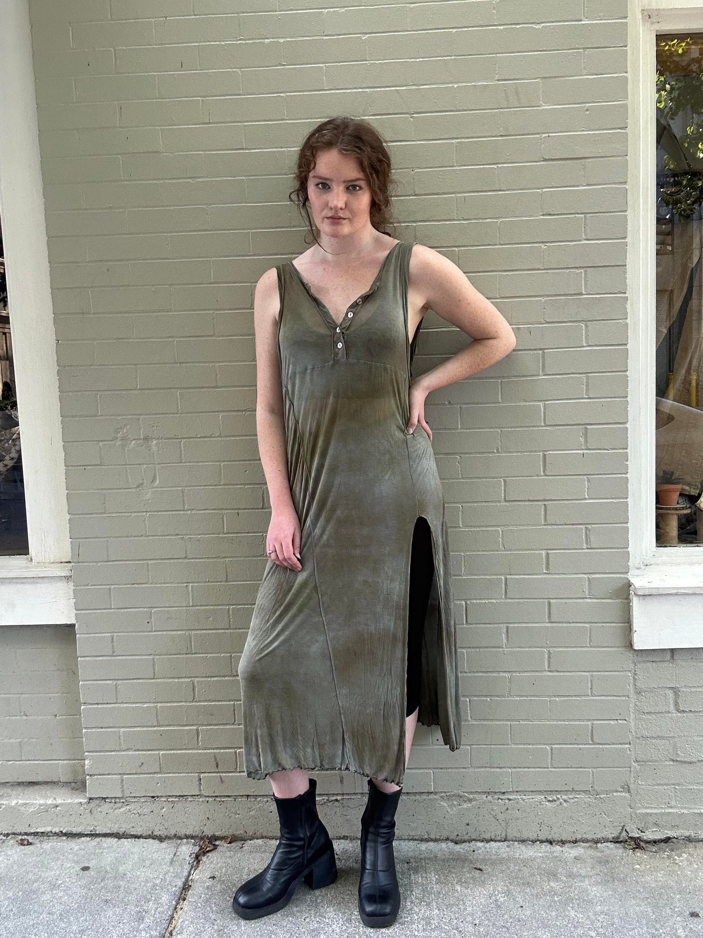 Custom Dyed Slip Dress - La De Da