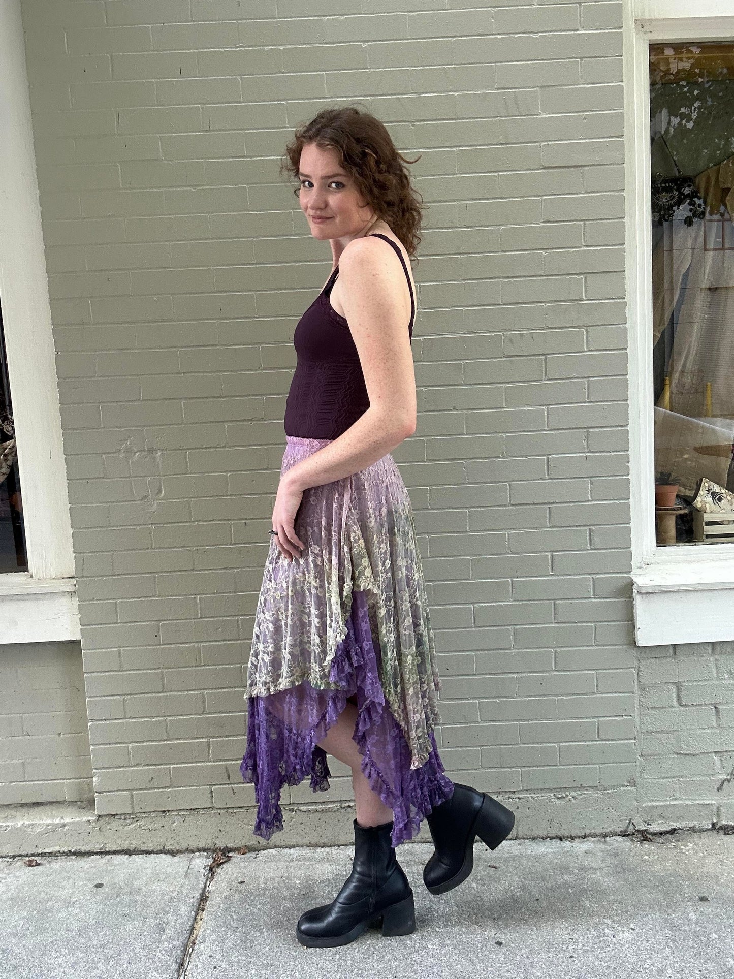 Custom Dyed Slip Skirt - La De Da