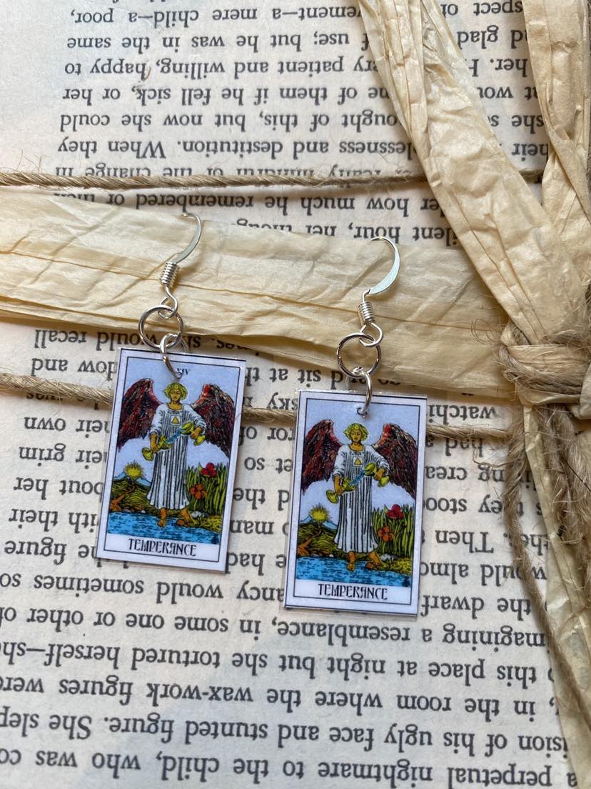 Tarot Essence Earrings - Temperance - La De Da