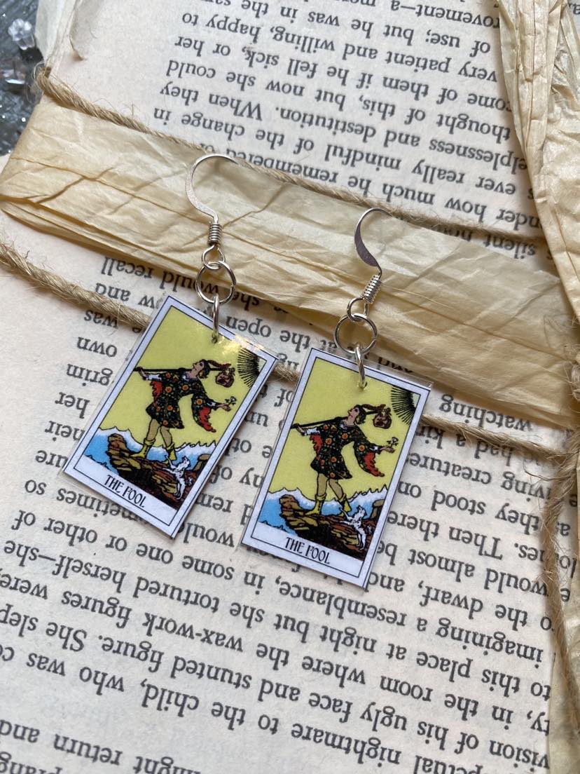 Tarot Essence Earrings - The Fool - La De Da