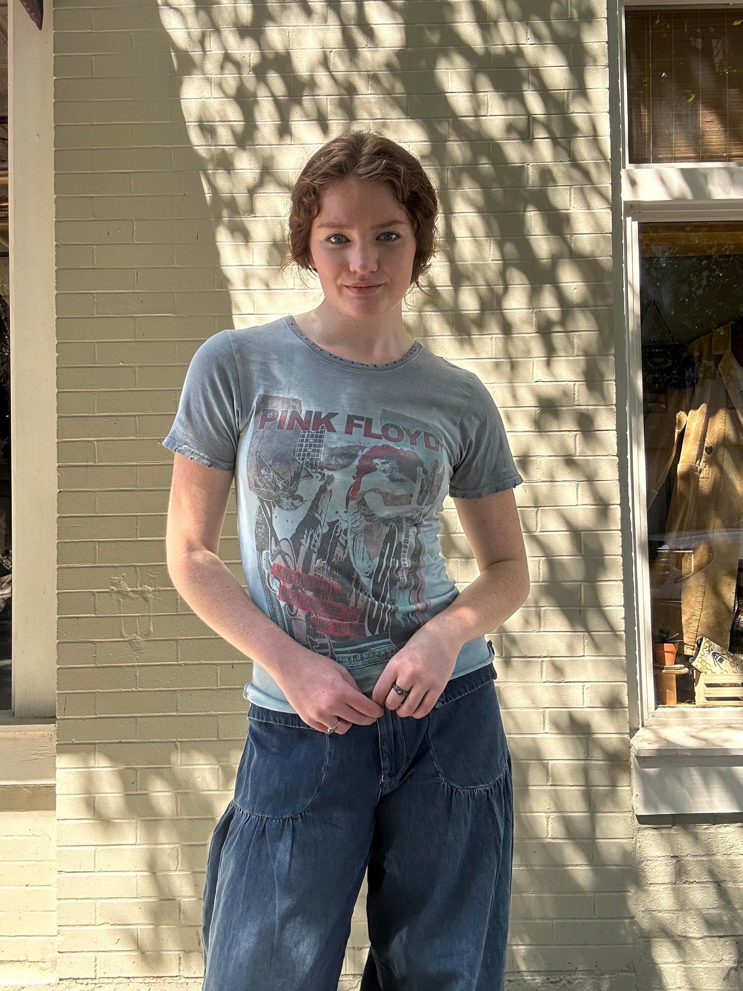 Custom Dyed Pink Floyd Tee - La De Da