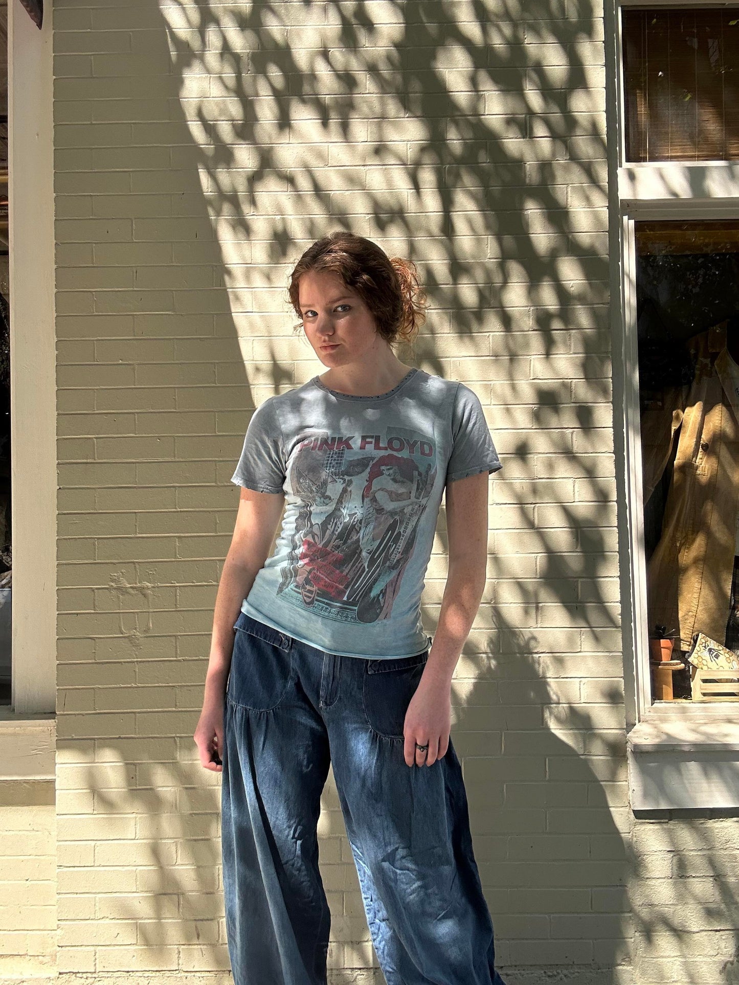 Custom Dyed Pink Floyd Tee - La De Da