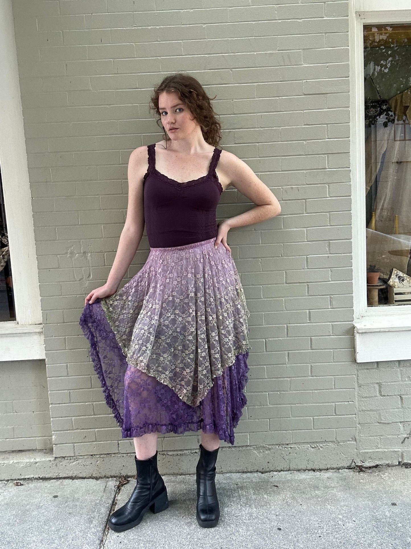 Custom Dyed Slip Skirt - La De Da