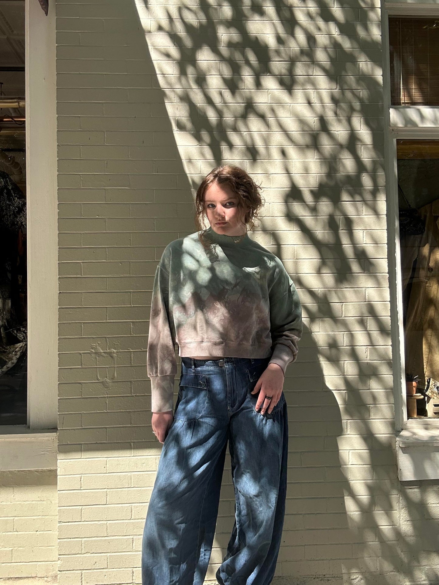 Custom Dyed Pullover - La De Da