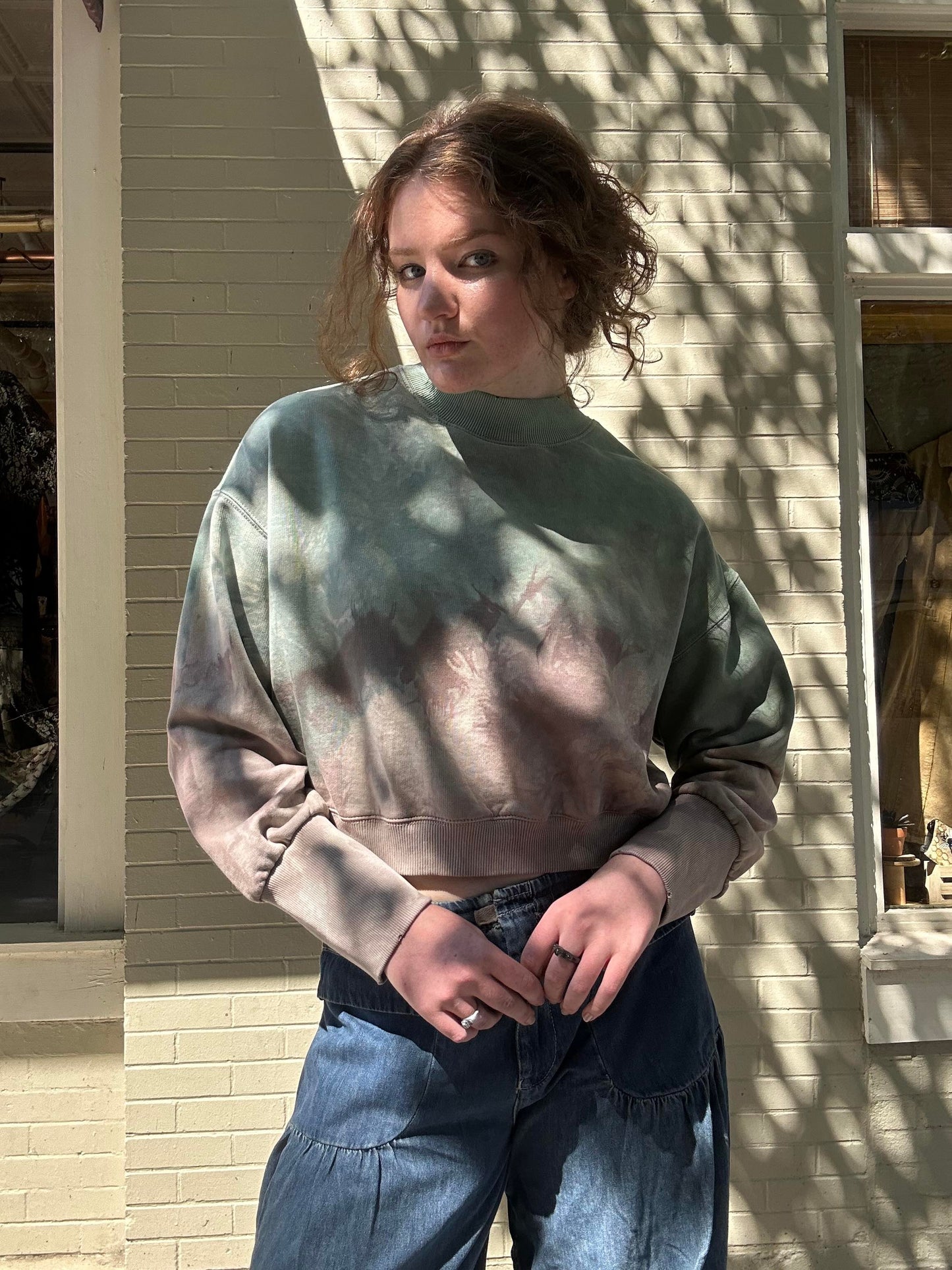 Custom Dyed Pullover - La De Da