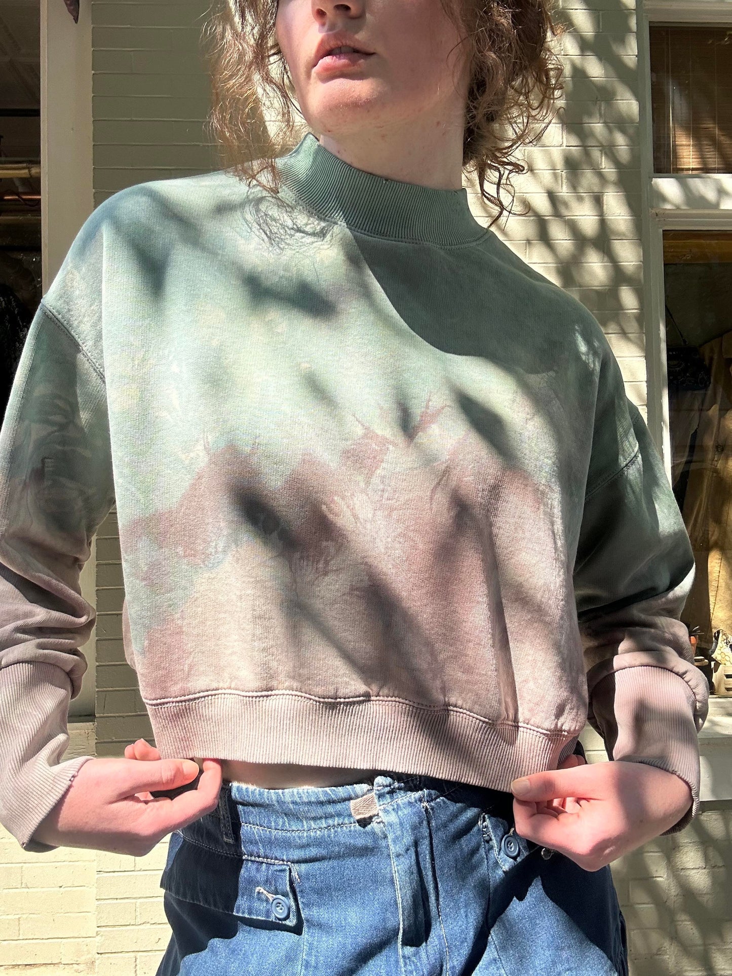 Custom Dyed Pullover - La De Da