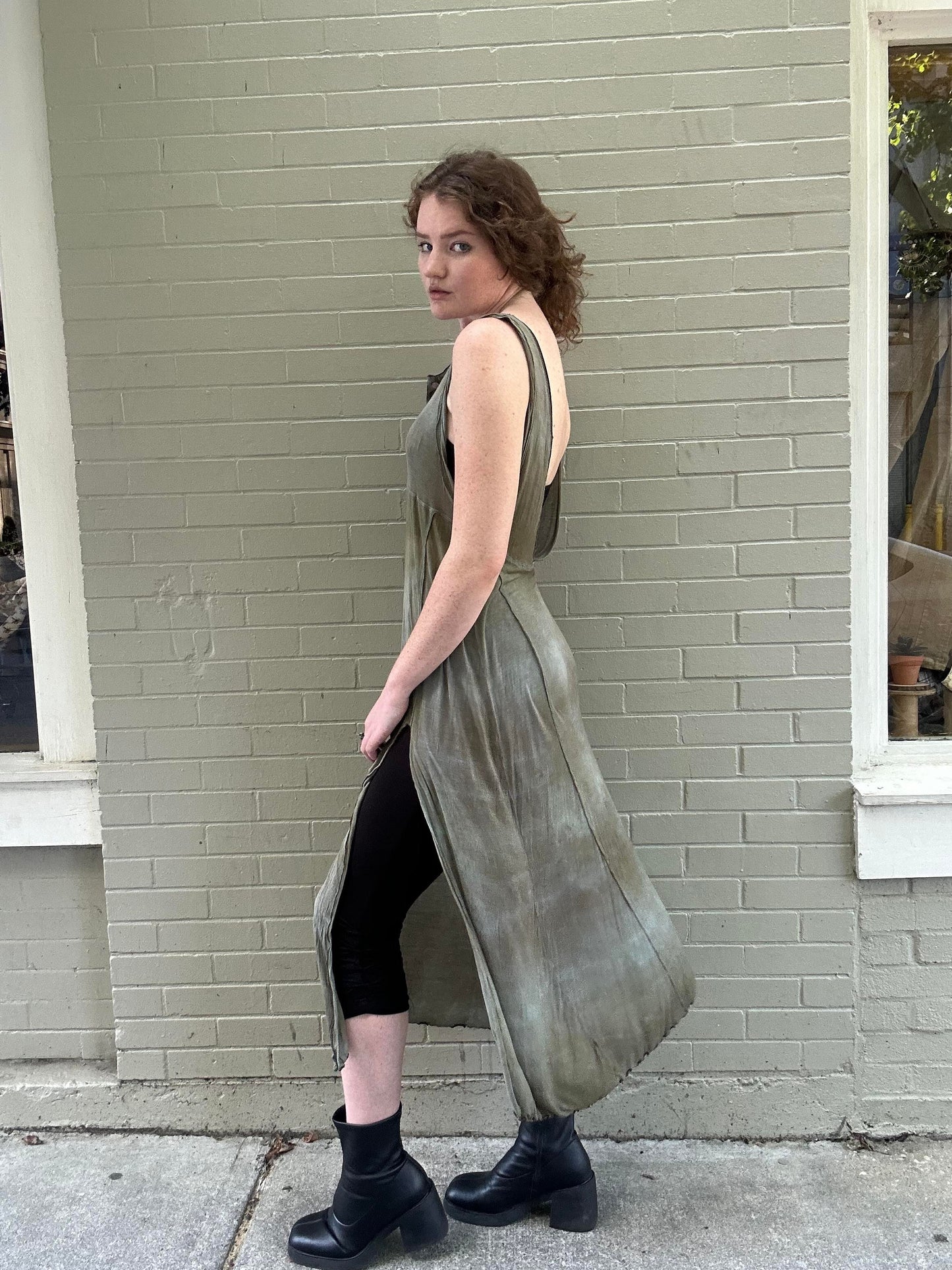 Custom Dyed Slip Dress - La De Da