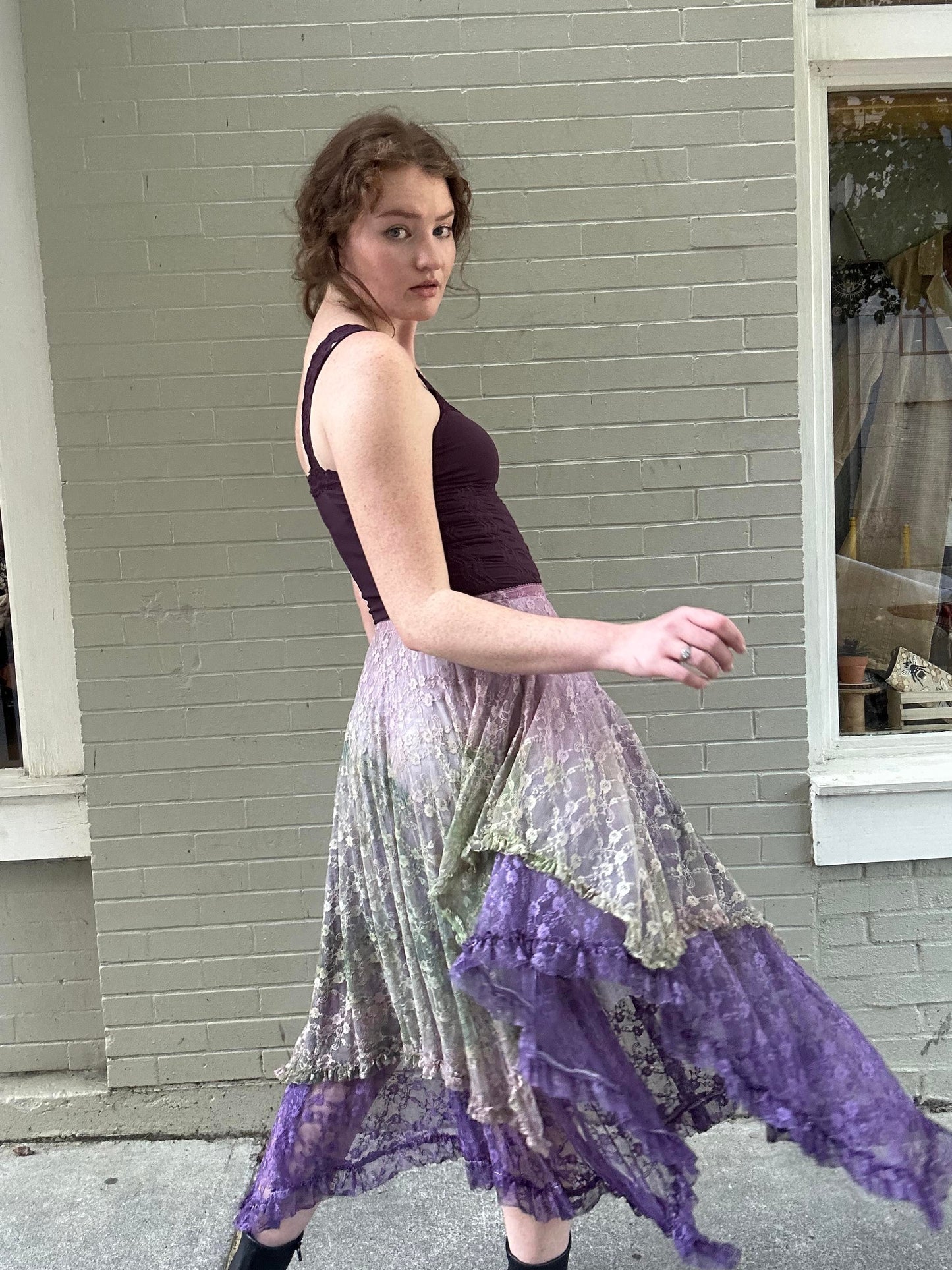 Custom Dyed Slip Skirt - La De Da