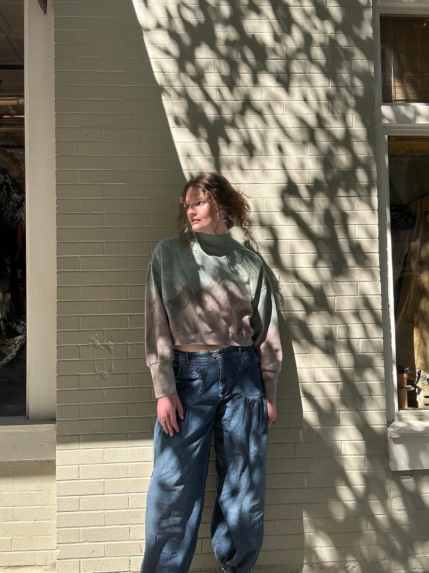 Custom Dyed Pullover - La De Da