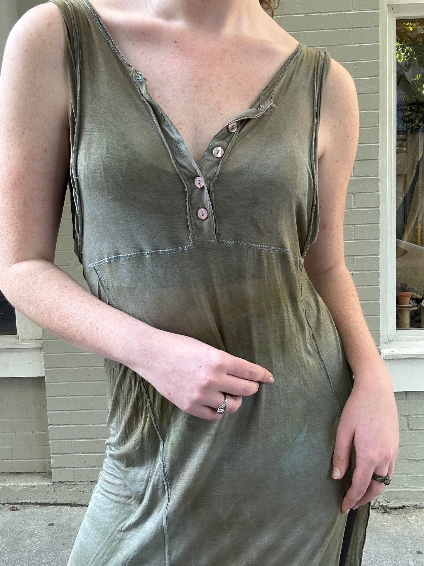 Custom Dyed Slip Dress - La De Da