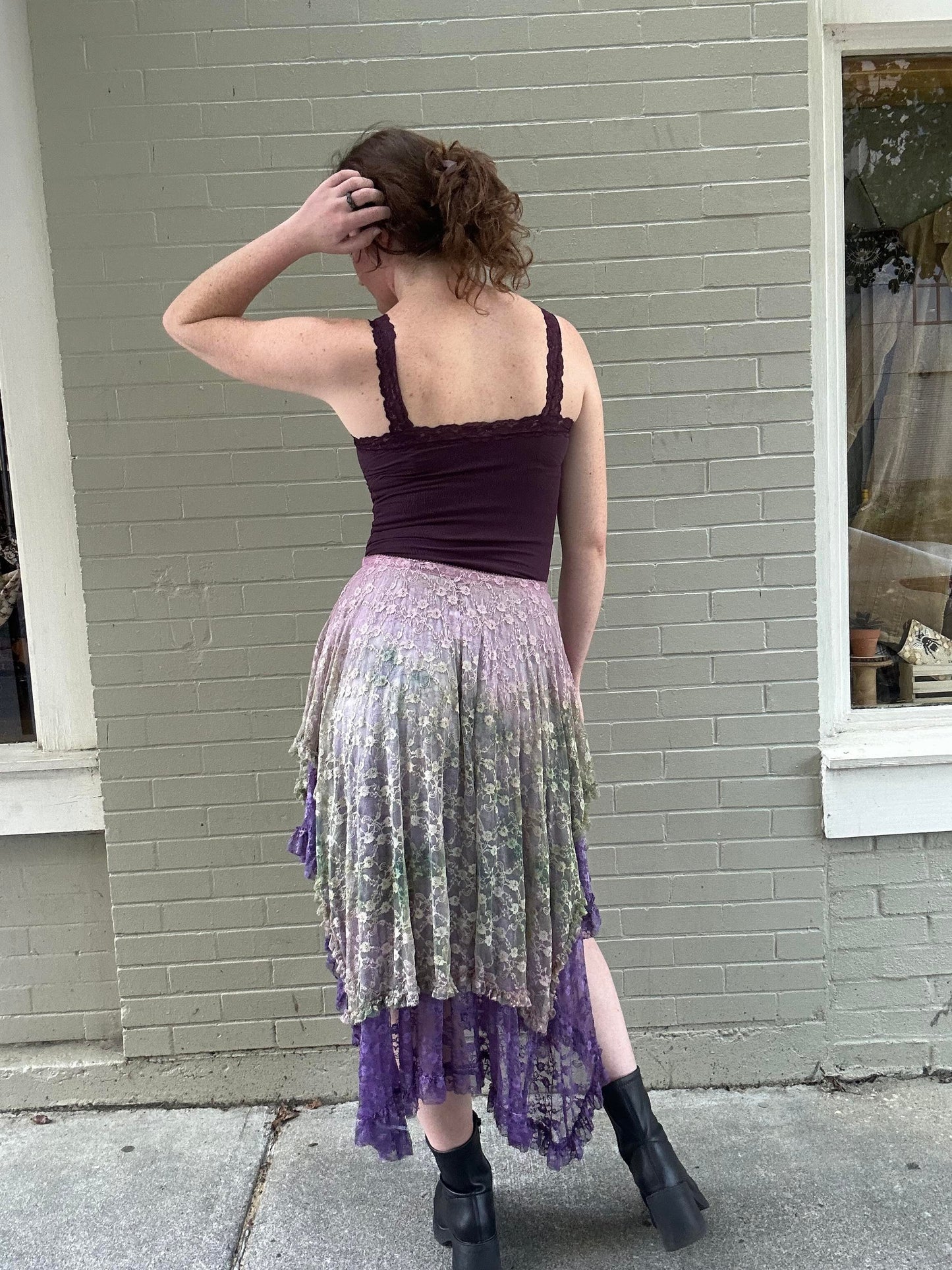 Custom Dyed Slip Skirt - La De Da