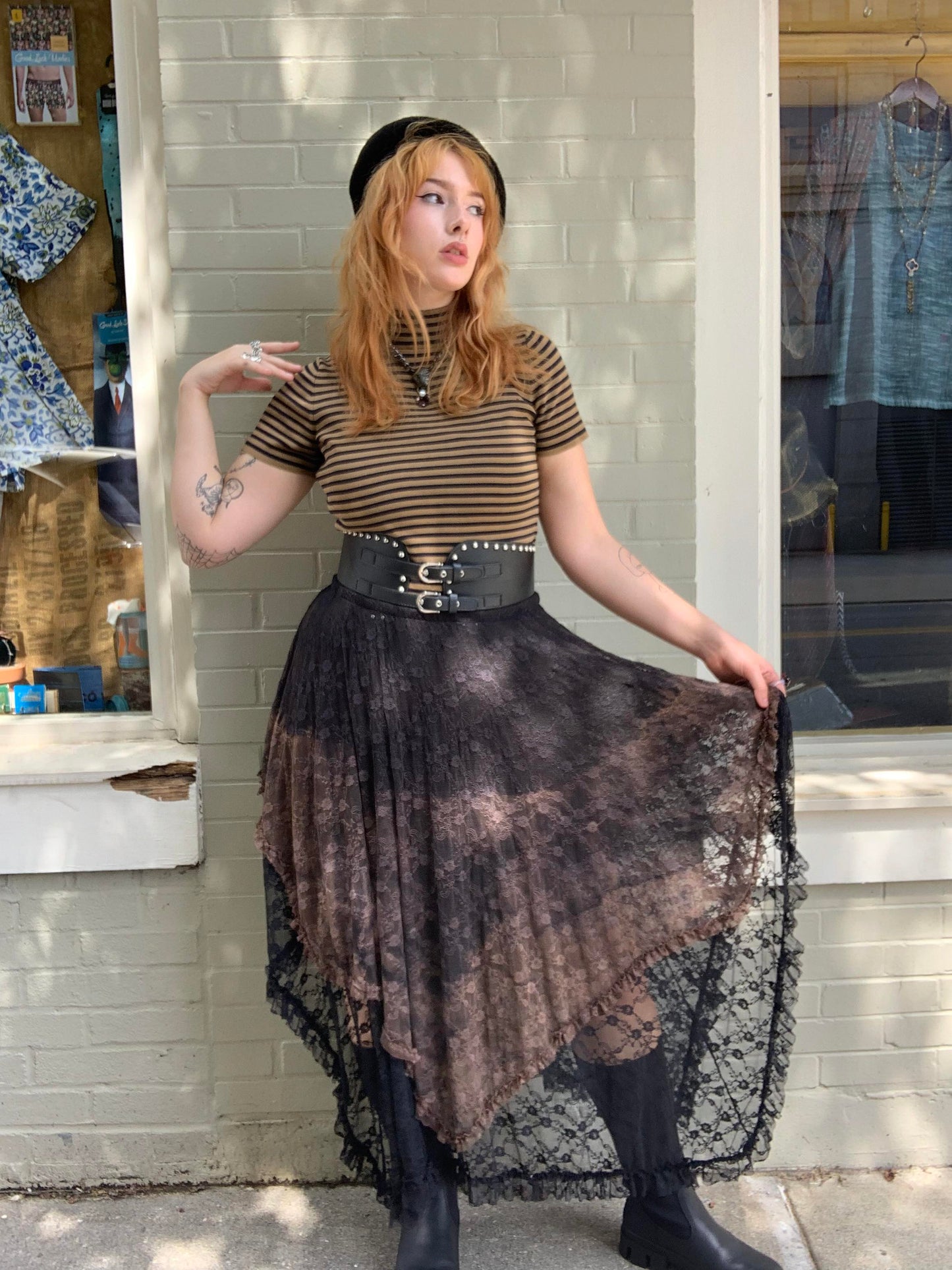 Custom Dyed Slip Skirt - La De Da