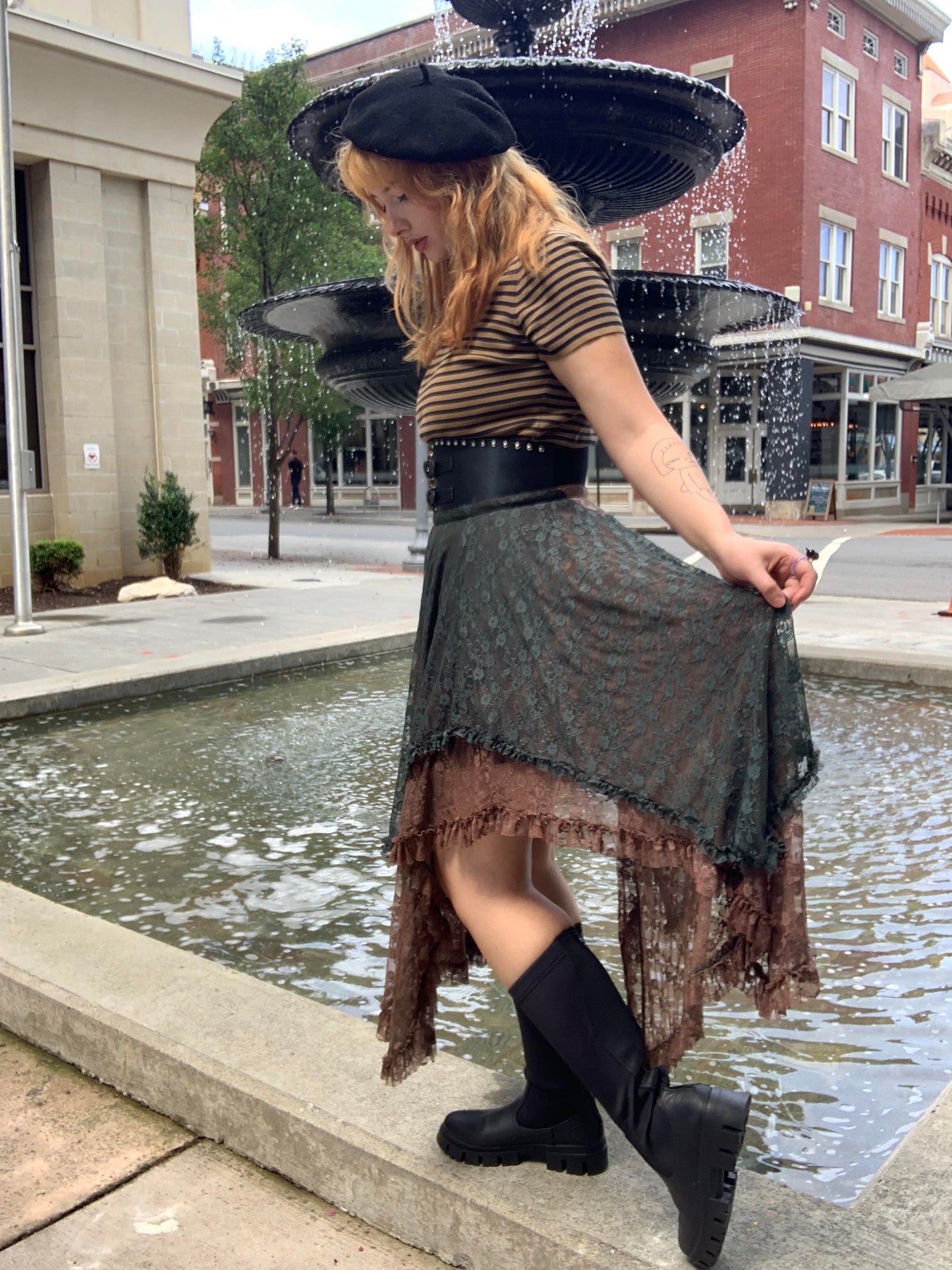Custom Dyed Slip Skirt - La De Da