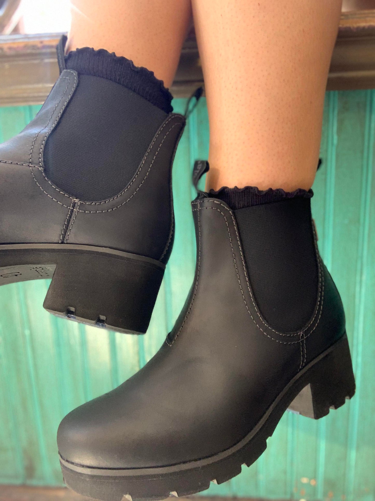 Phyllis Heeled Chelsea Boots - La De Da