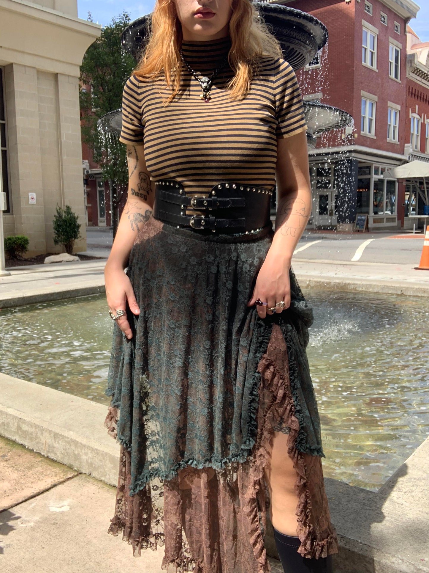 Custom Dyed Slip Skirt - La De Da