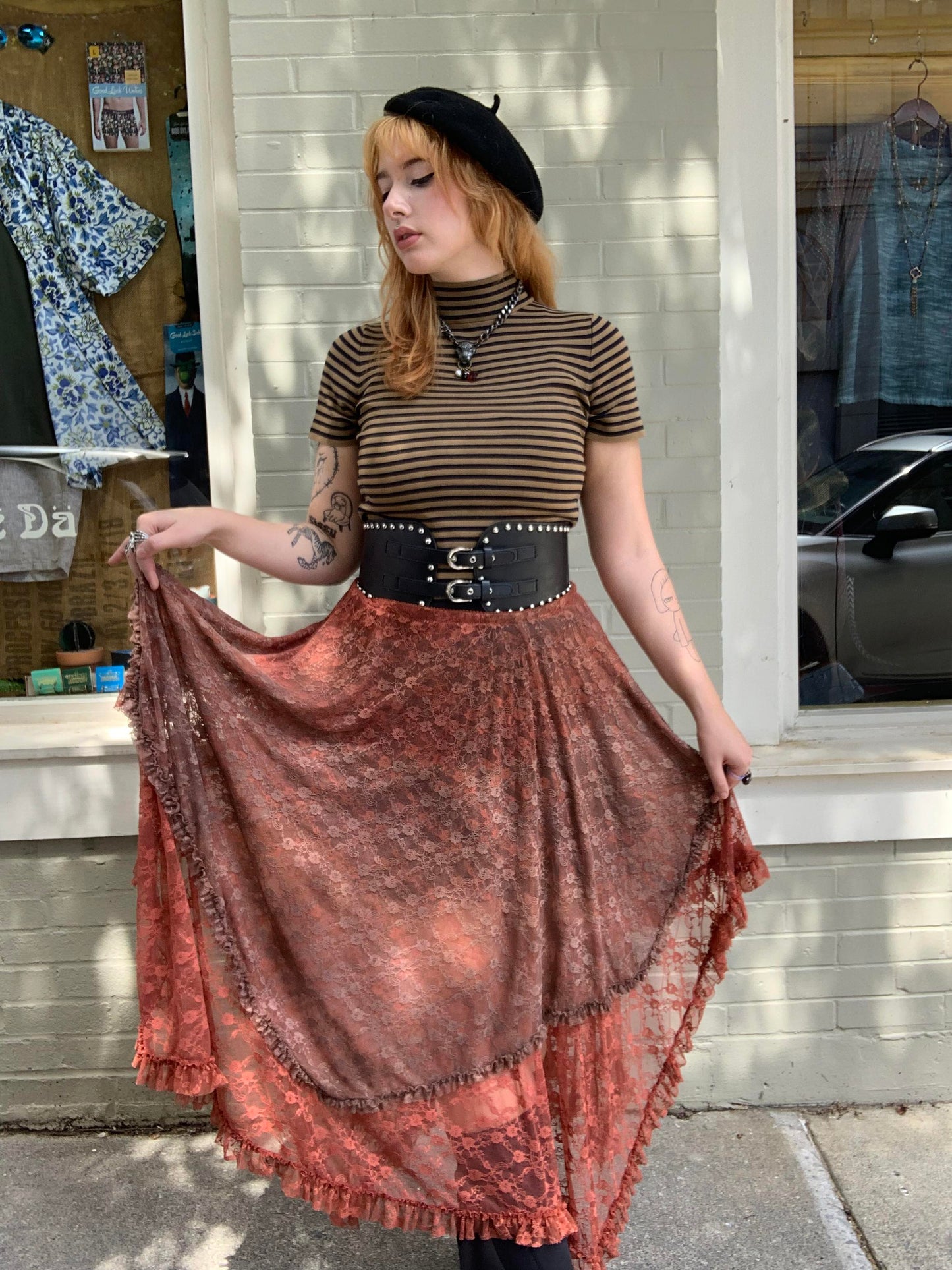 Custom Dyed Slip Skirt - La De Da
