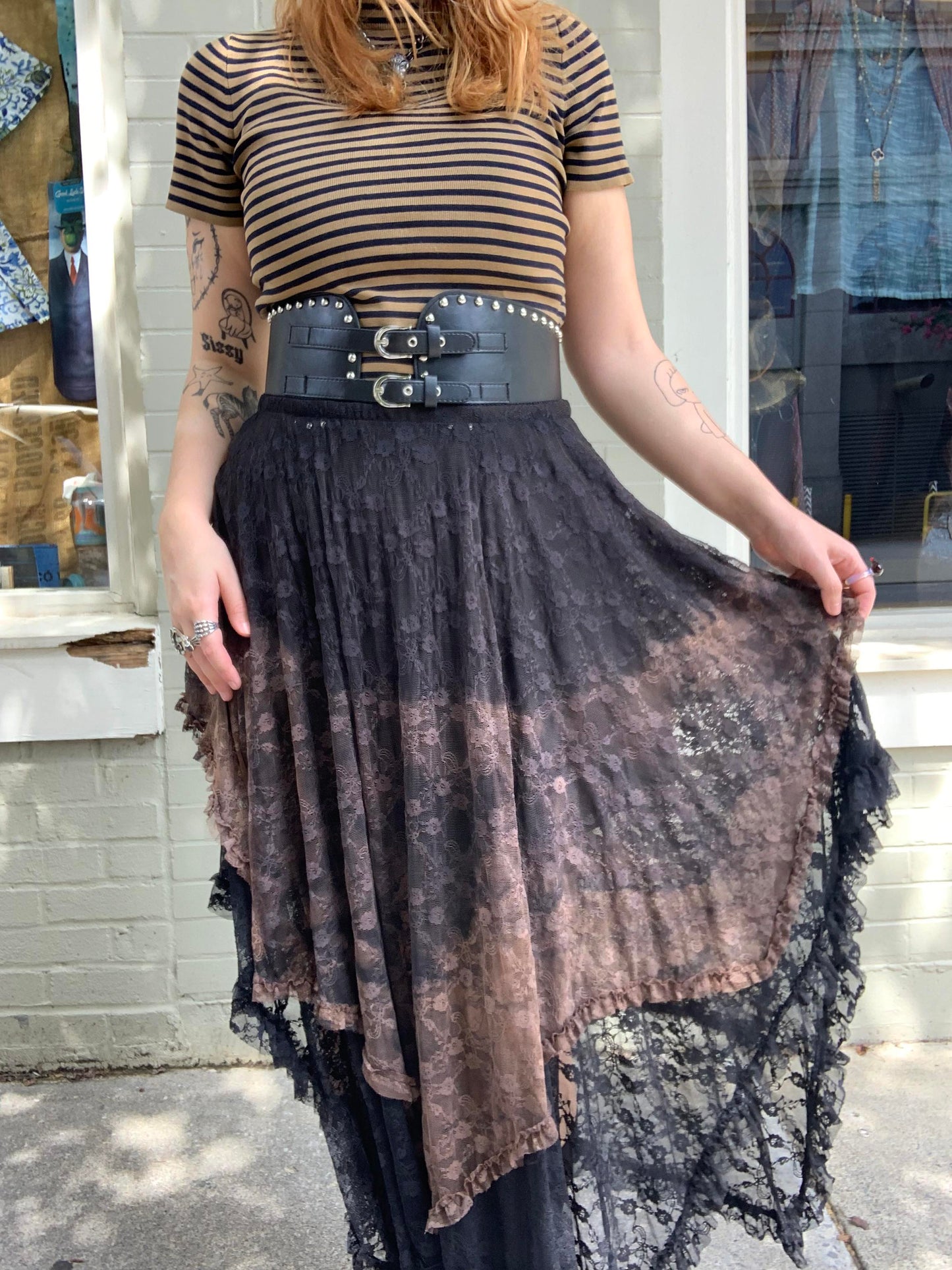 Custom Dyed Slip Skirt - La De Da