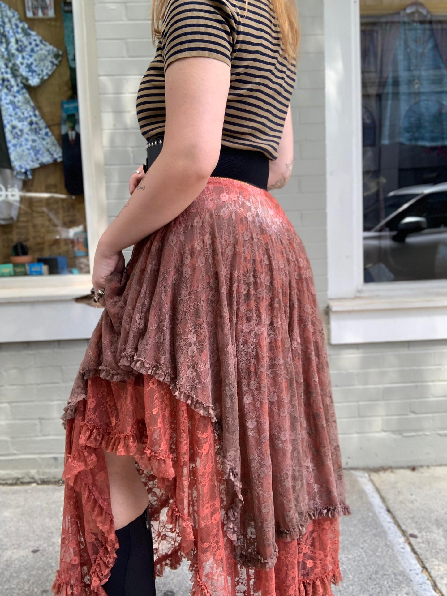 Custom Dyed Slip Skirt - La De Da