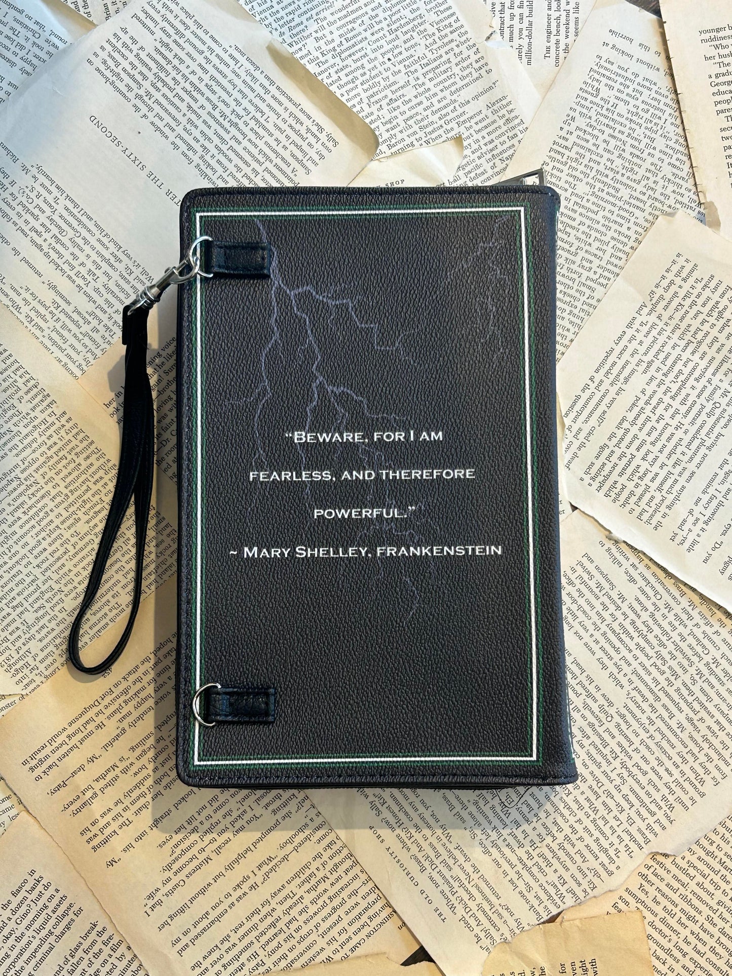 Frankenstein Book Clutch/Crossbody - La De Da