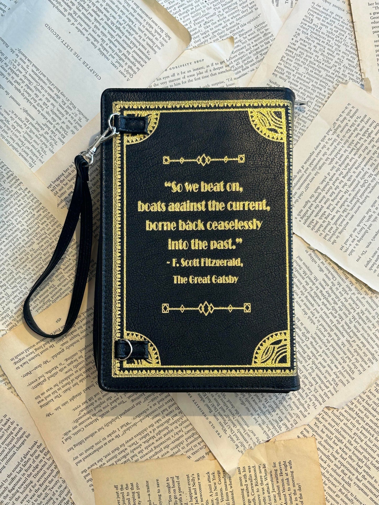The Great Gatsby Book Clutch/Cross Body - La De Da