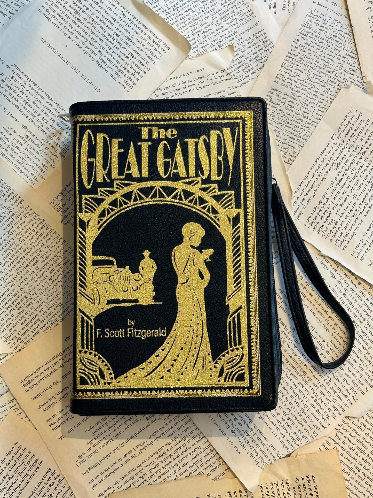 The Great Gatsby Book Clutch/Cross Body - La De Da