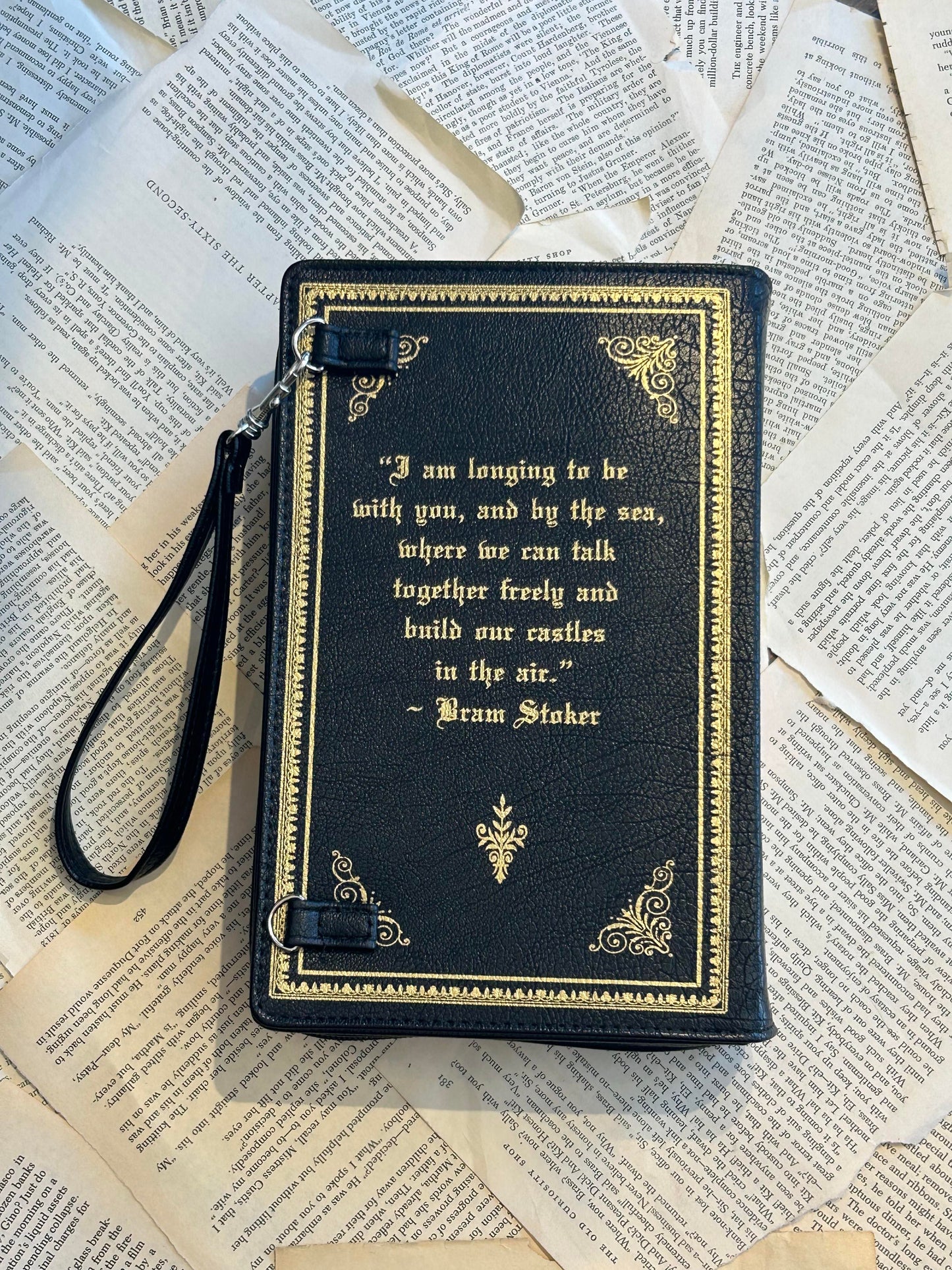 Dracula Book Cross Body/Clutch - La De Da