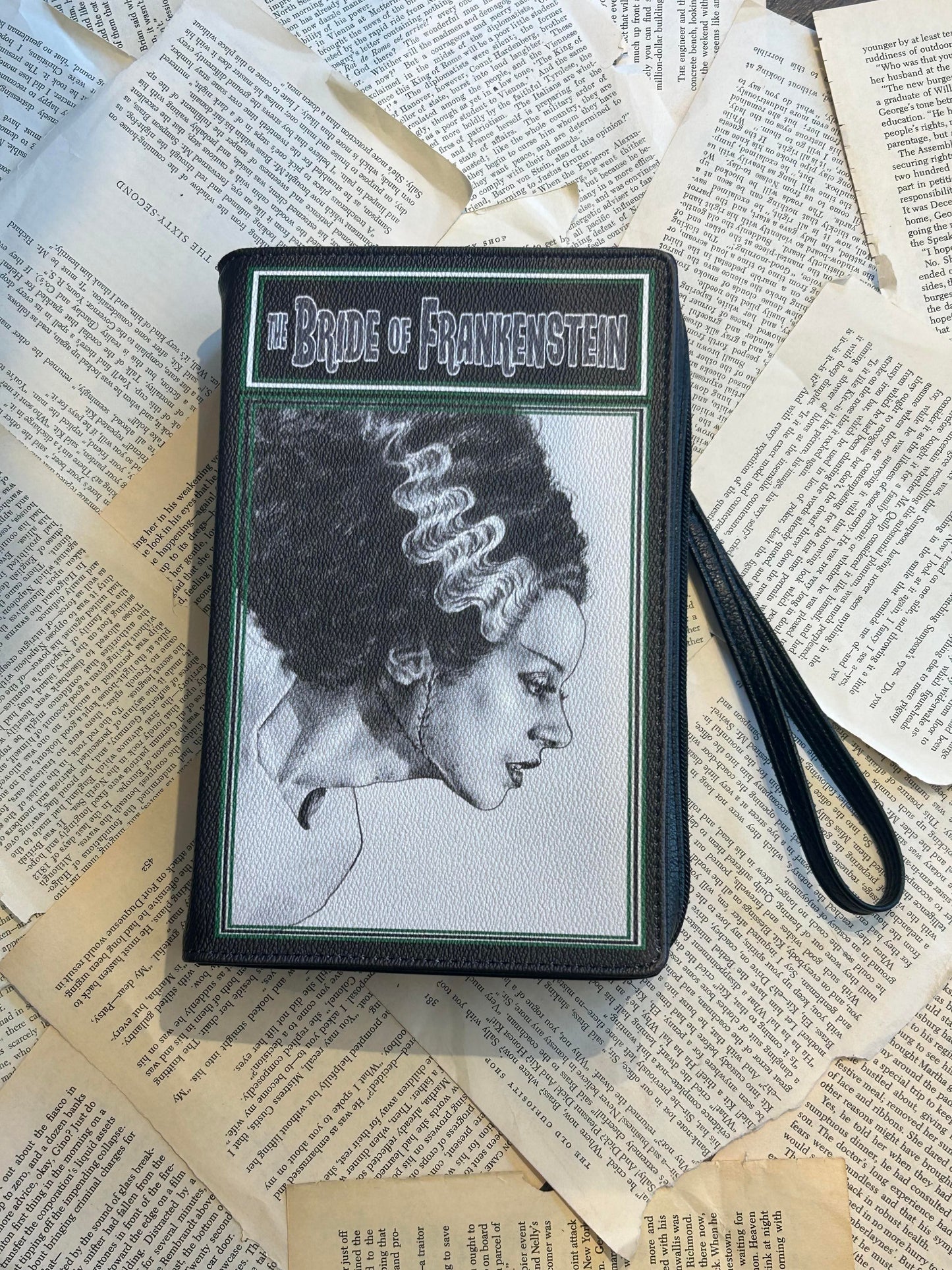 Bride of Frankenstein Clutch/Cross Body - La De Da