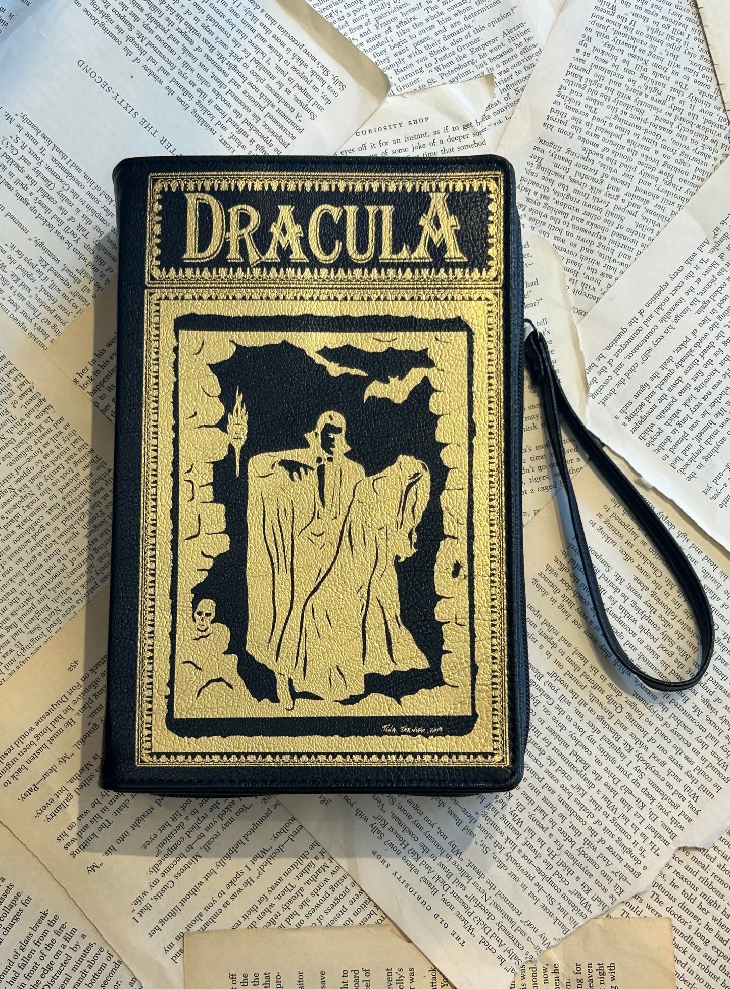 Dracula Book Cross Body/Clutch - La De Da