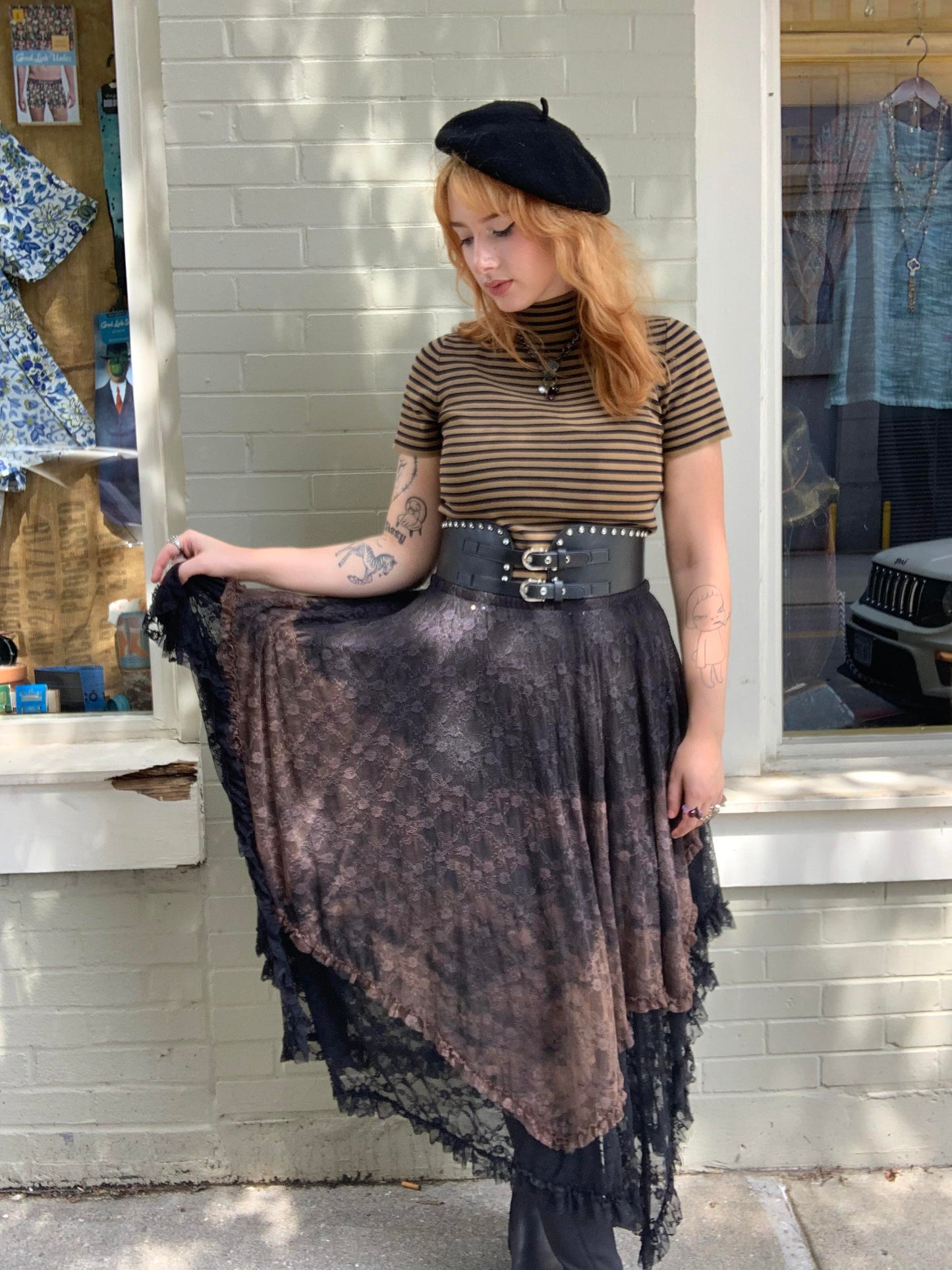 Custom Dyed Slip Skirt - La De Da