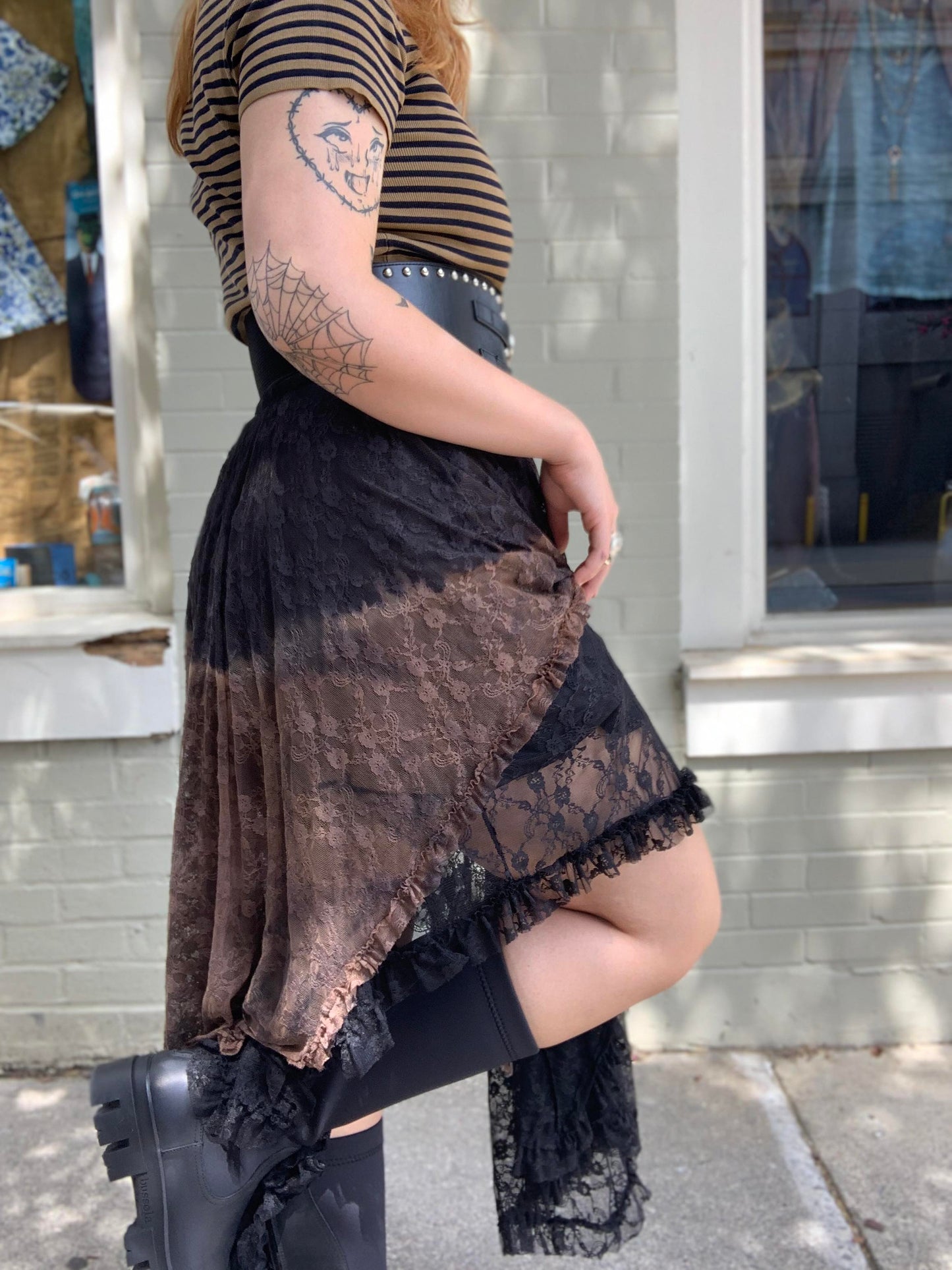 Custom Dyed Slip Skirt - La De Da